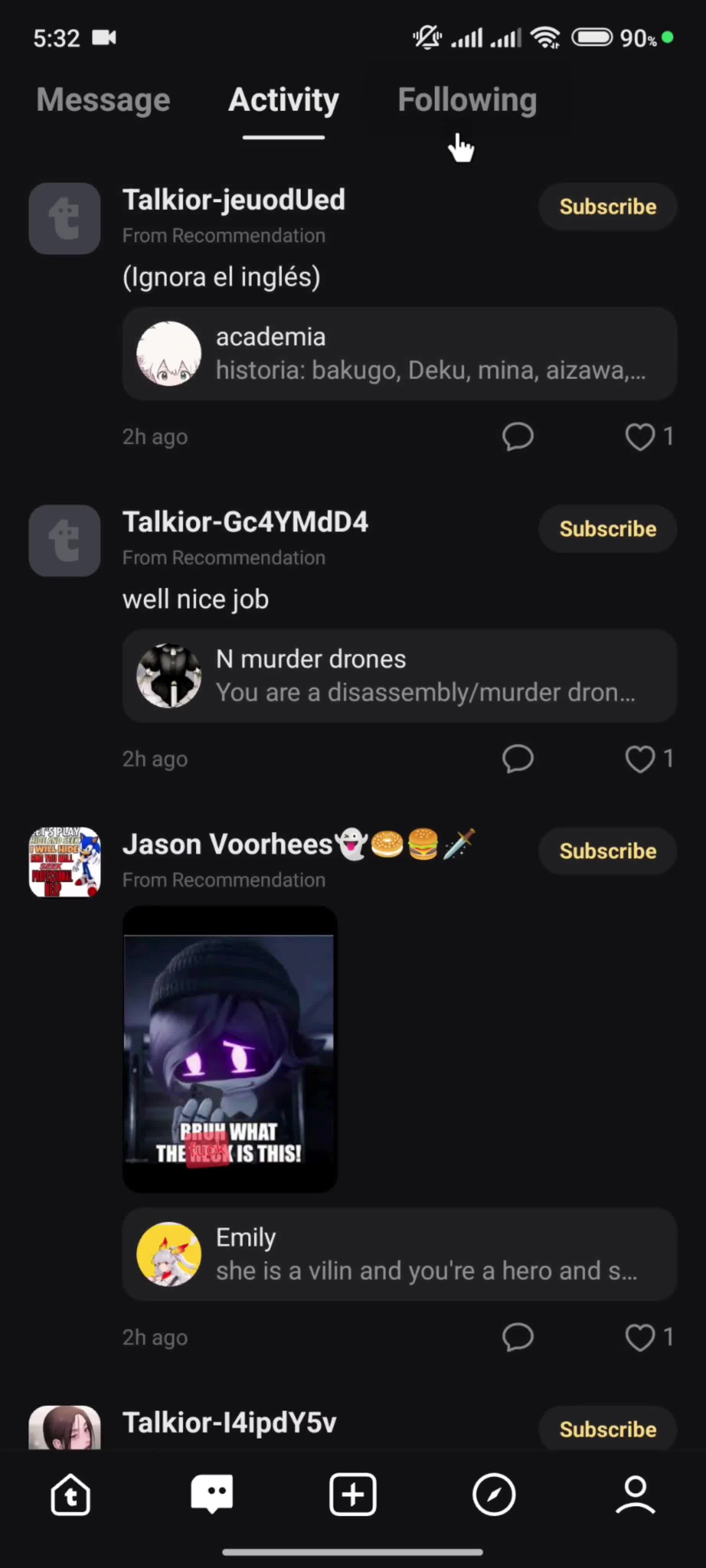 General browsing screenshot