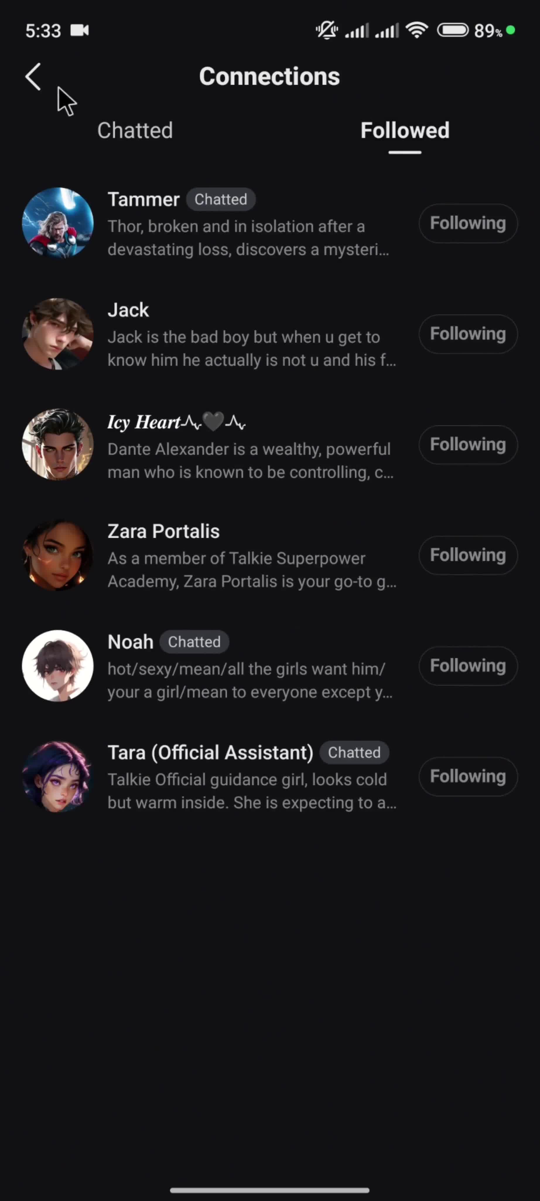 General browsing screenshot
