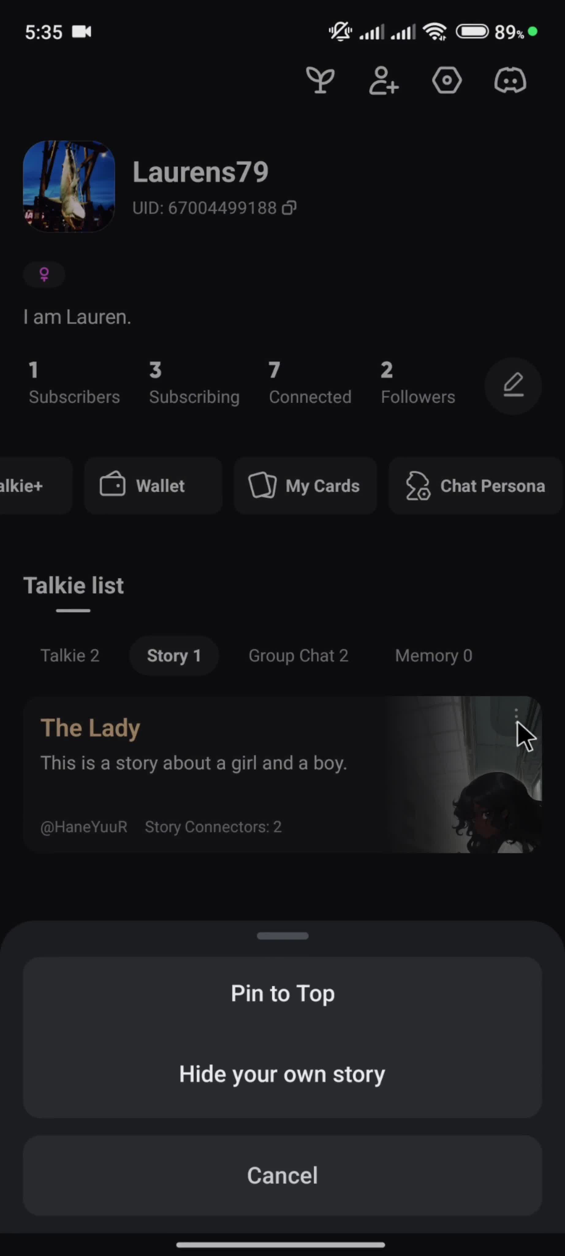 General browsing screenshot