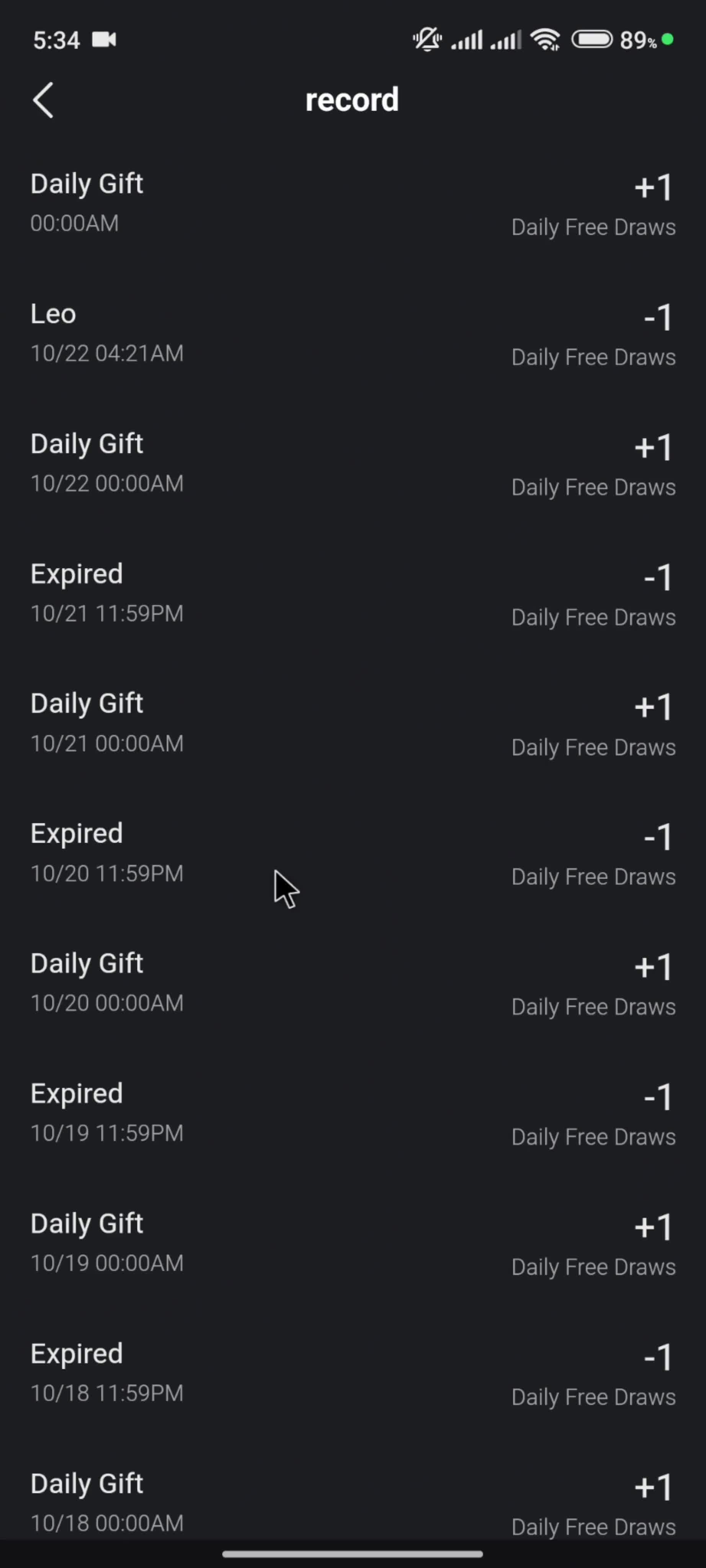 General browsing screenshot
