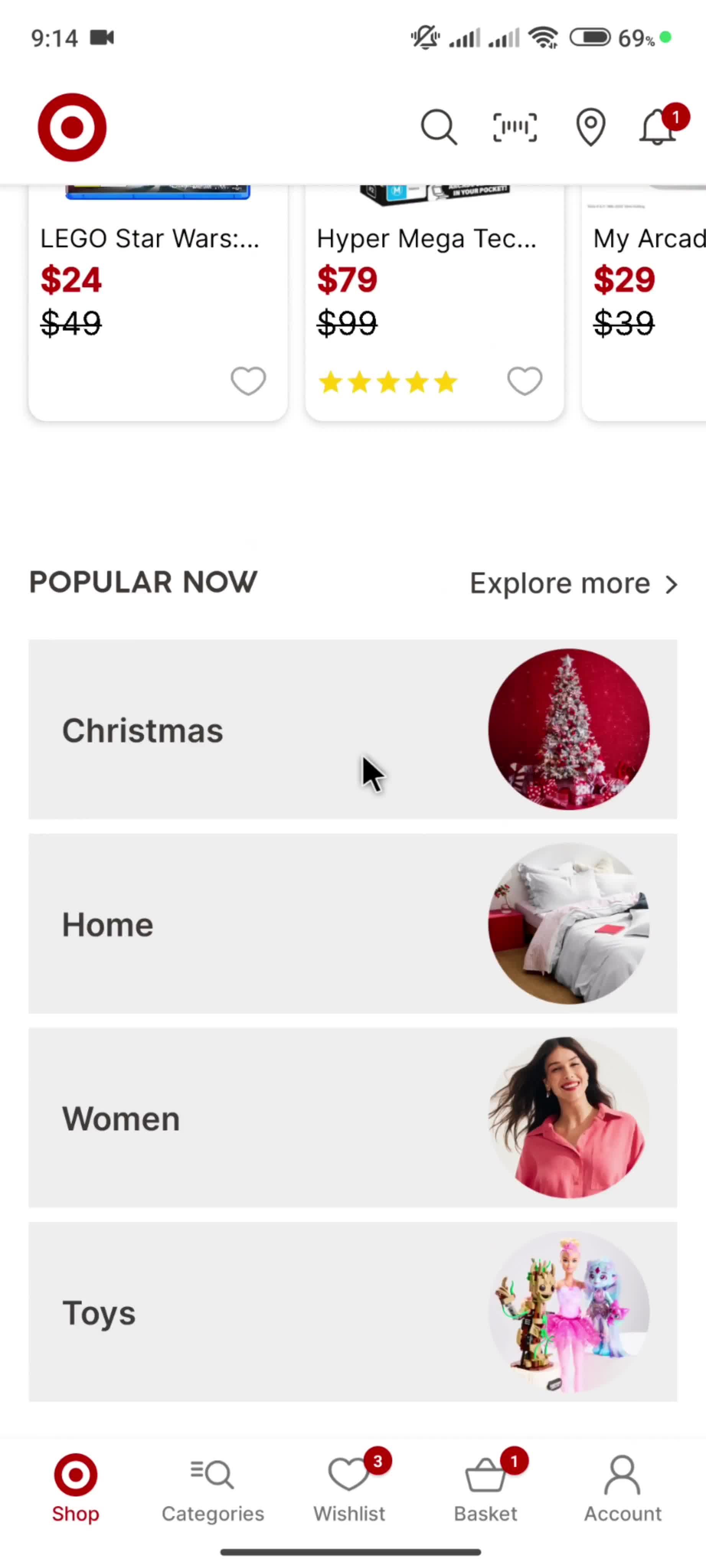 General browsing screenshot