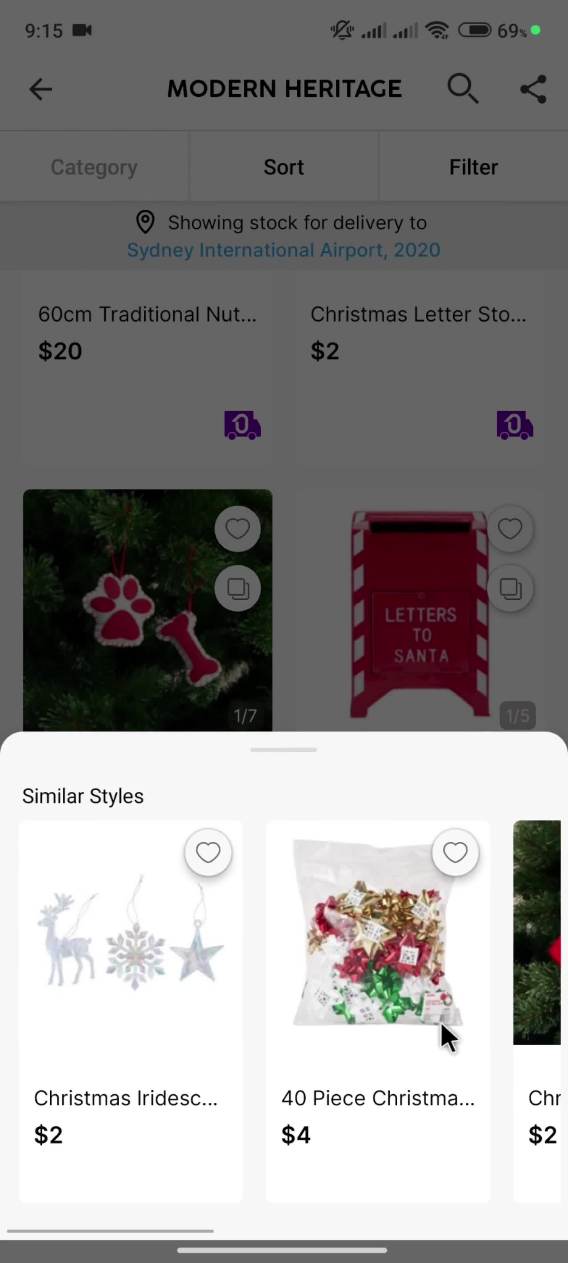 General browsing on Target video thumbnail