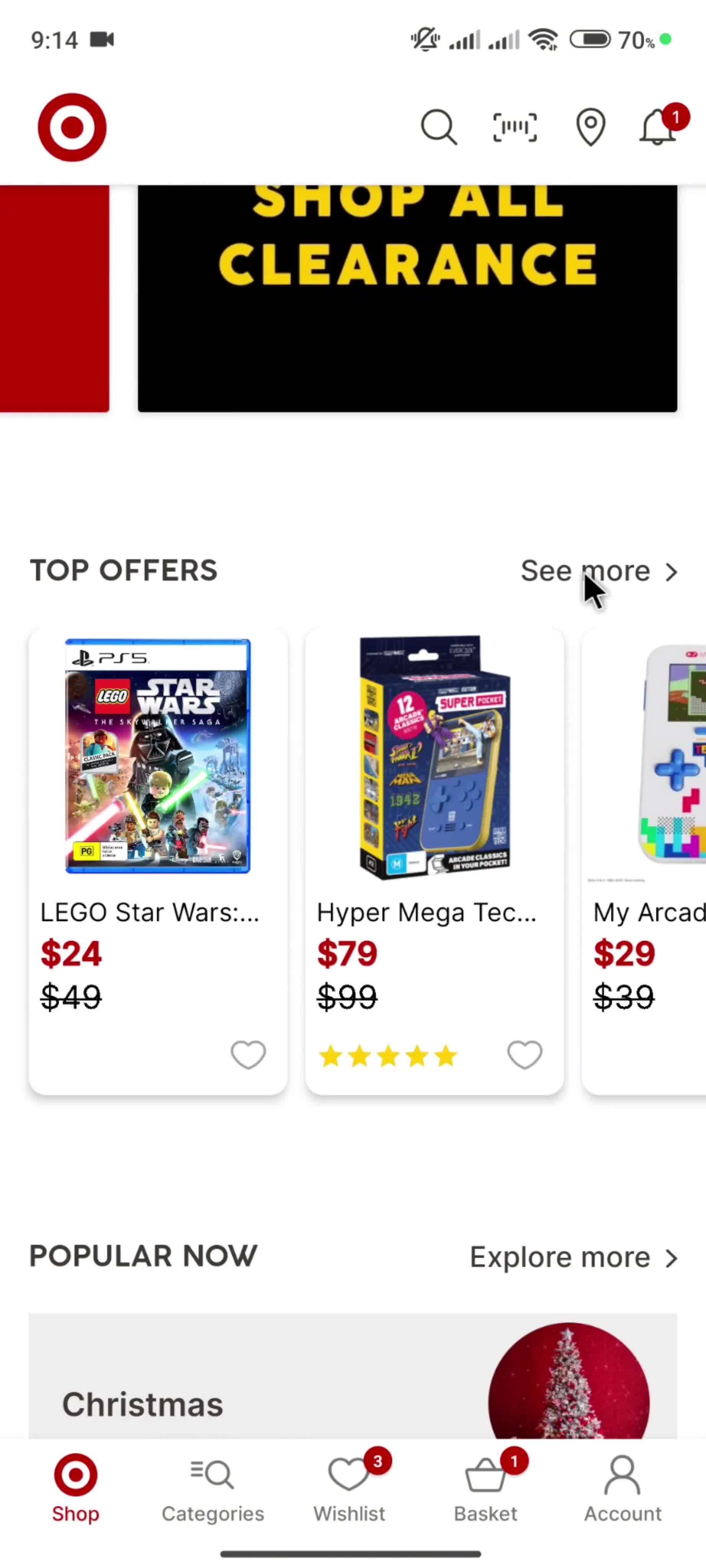 General browsing screenshot