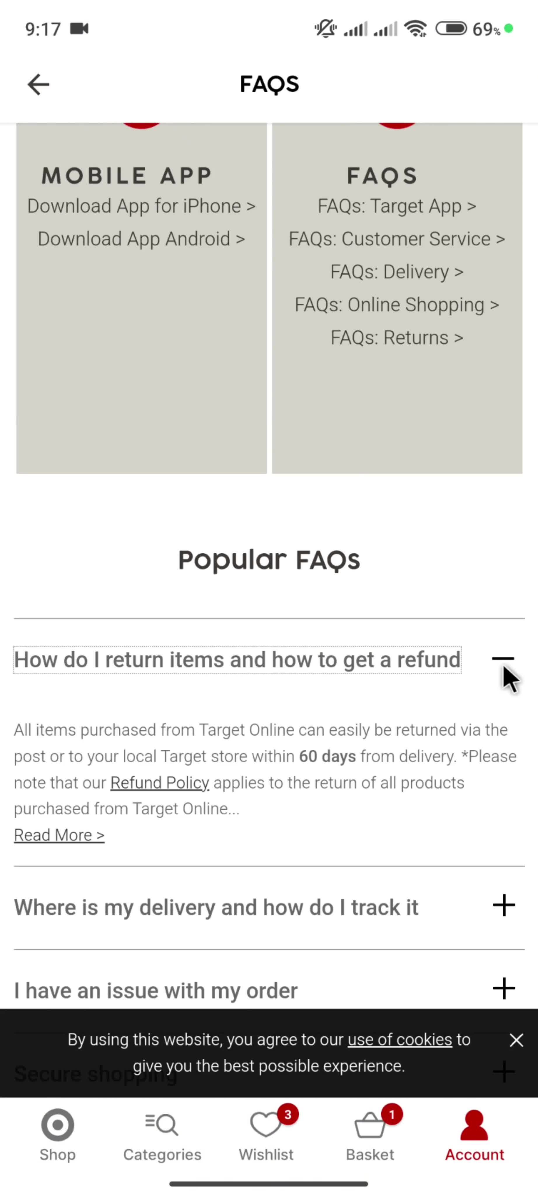 General browsing screenshot