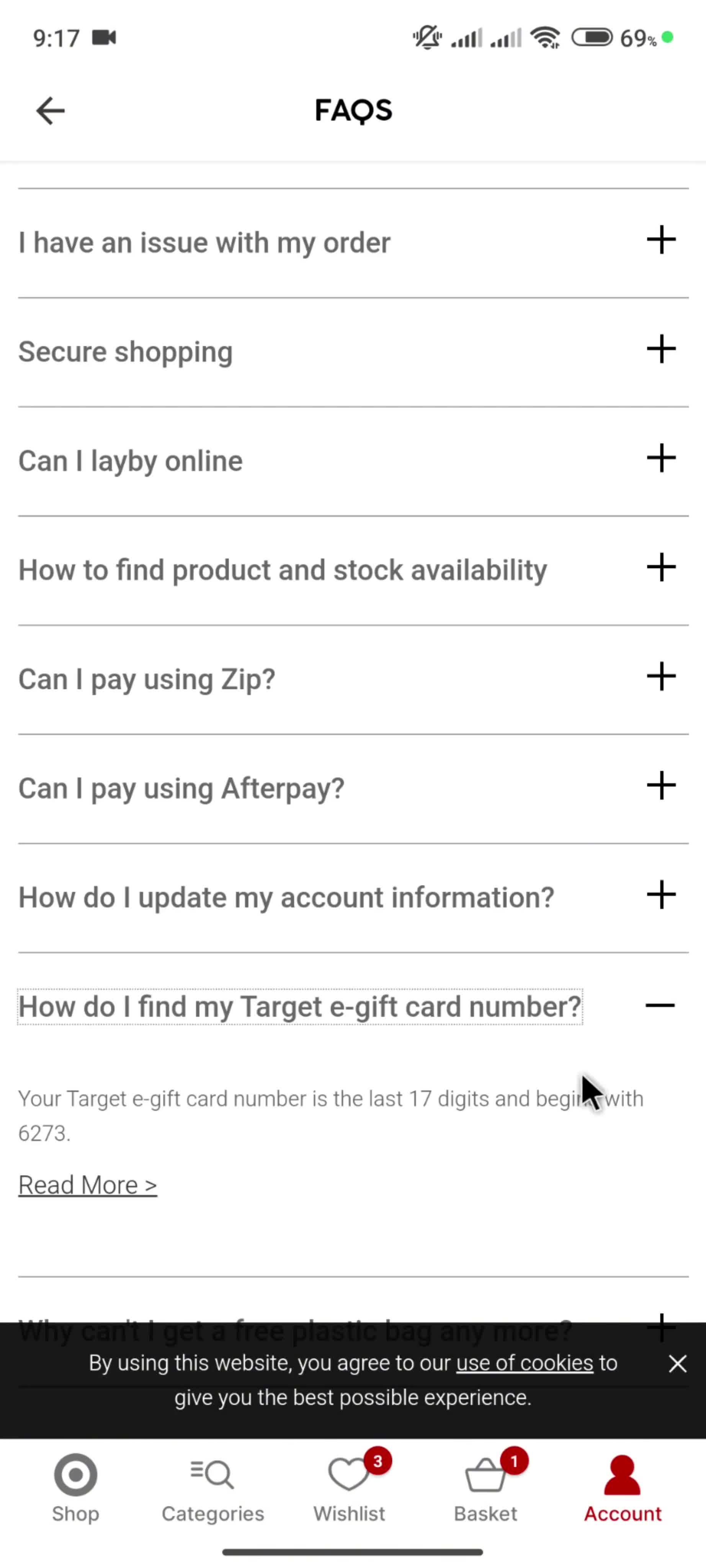 General browsing screenshot