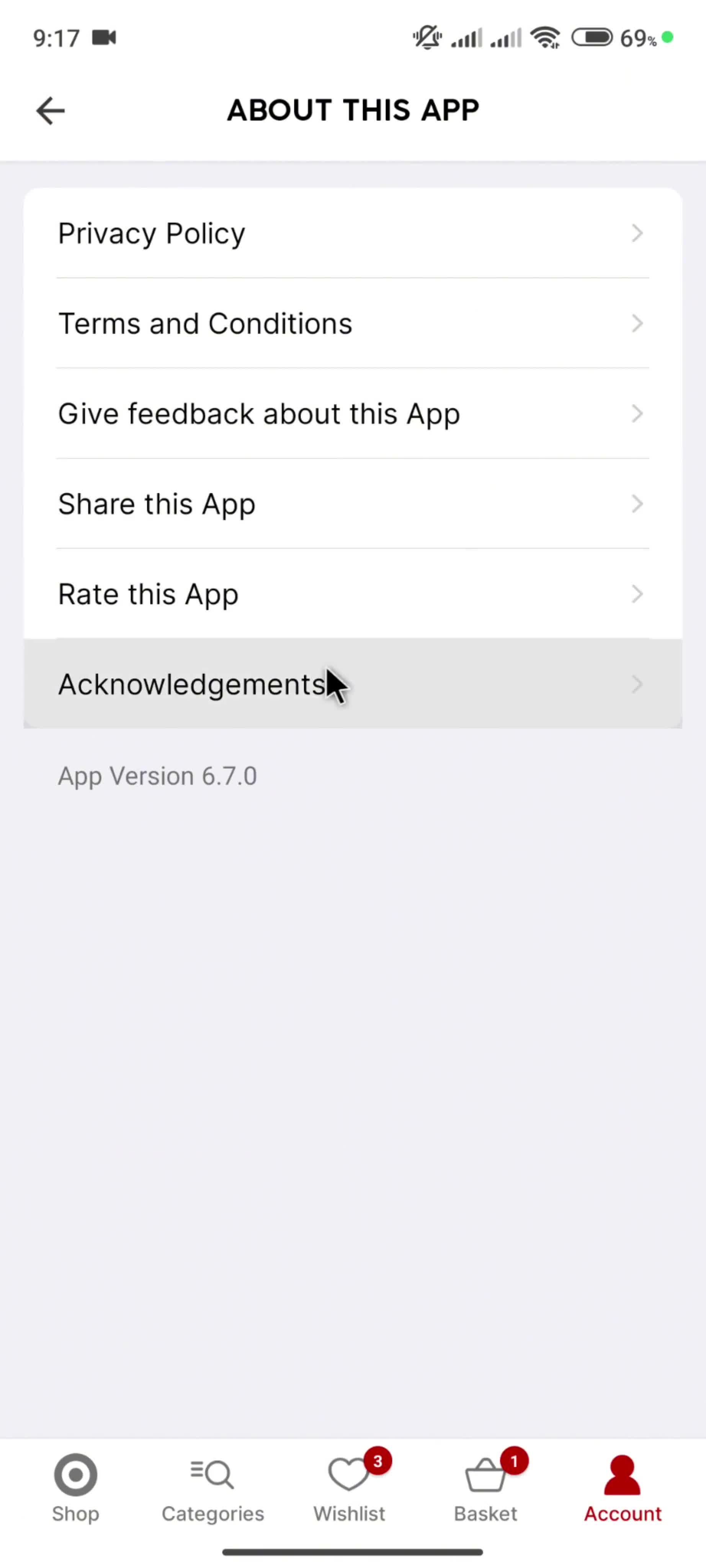 General browsing screenshot