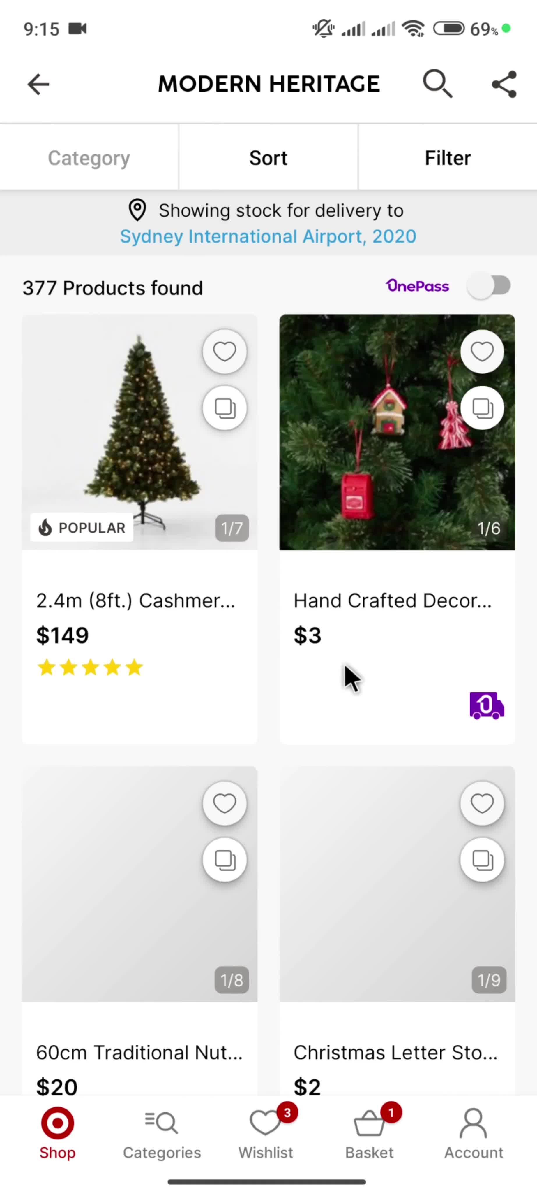 General browsing on Target video thumbnail