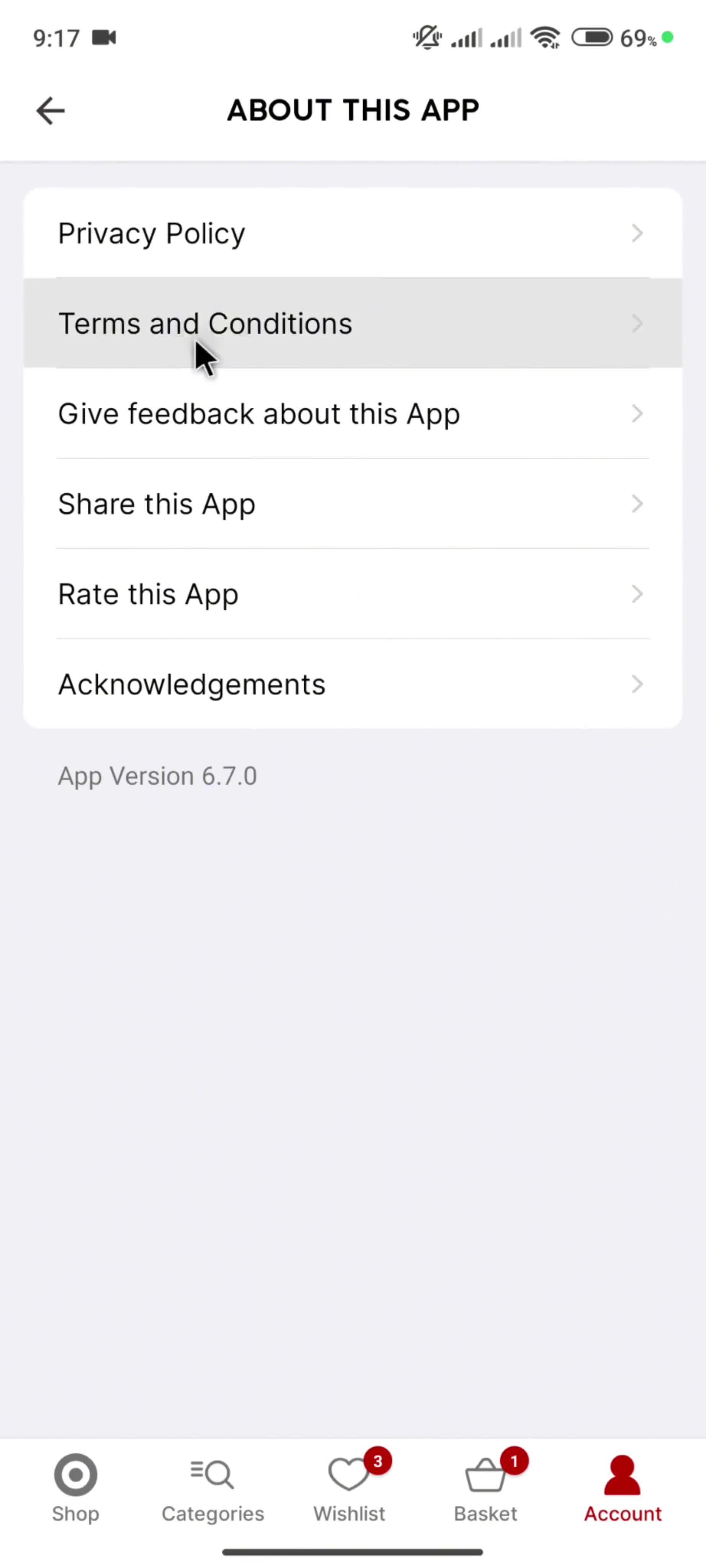 General browsing screenshot