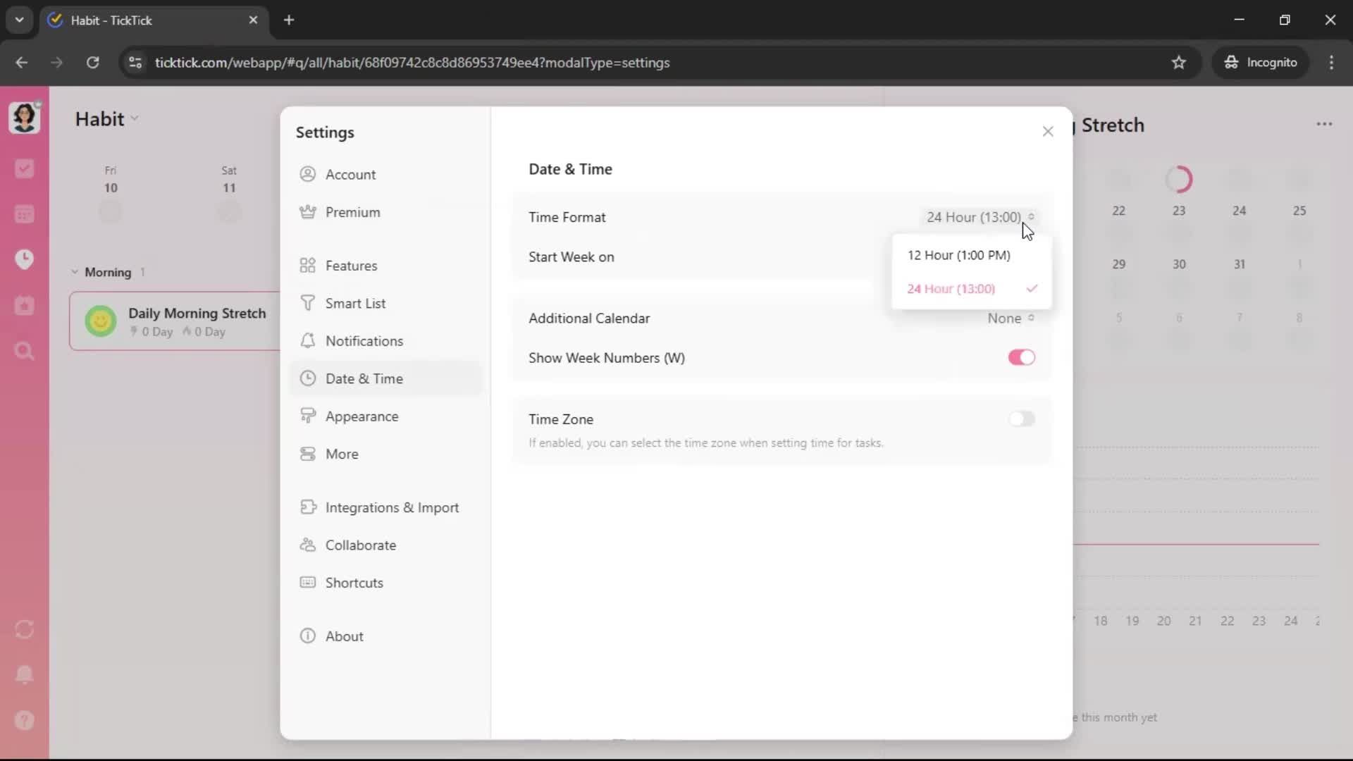 General browsing screenshot