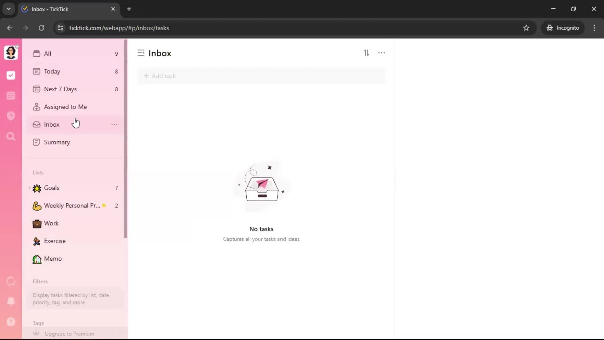 General browsing screenshot