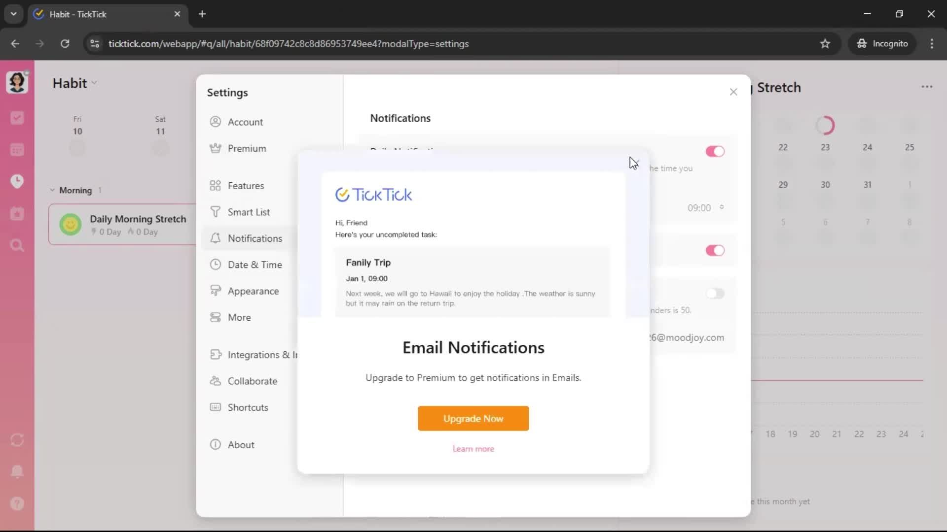 General browsing screenshot
