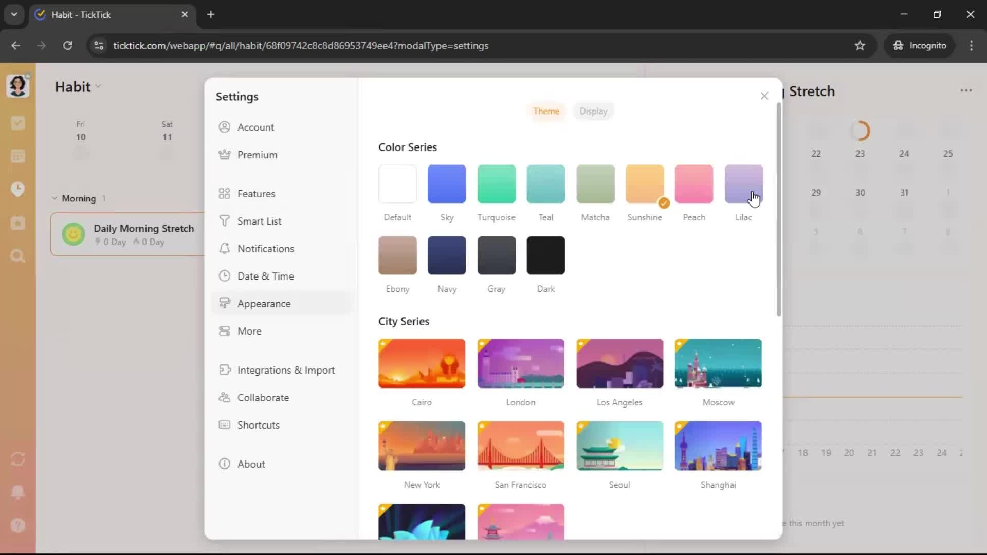 General browsing screenshot