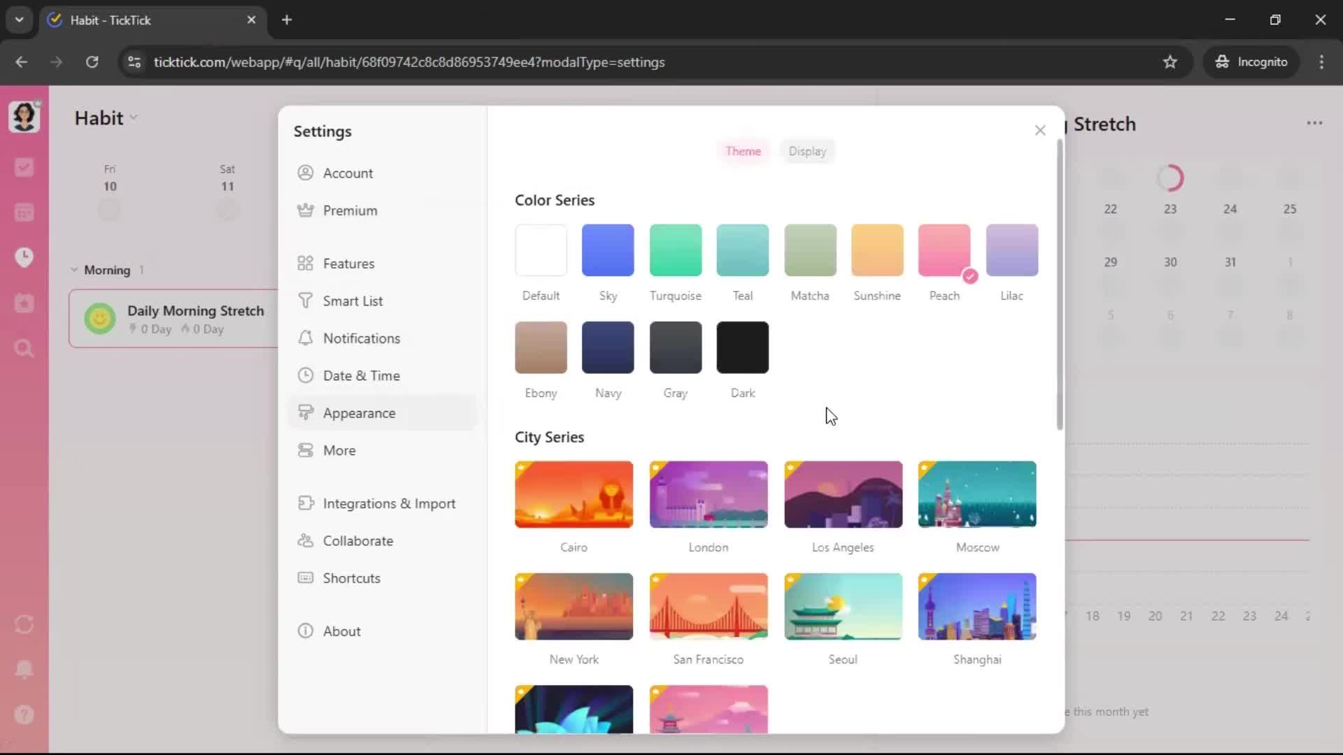 General browsing screenshot