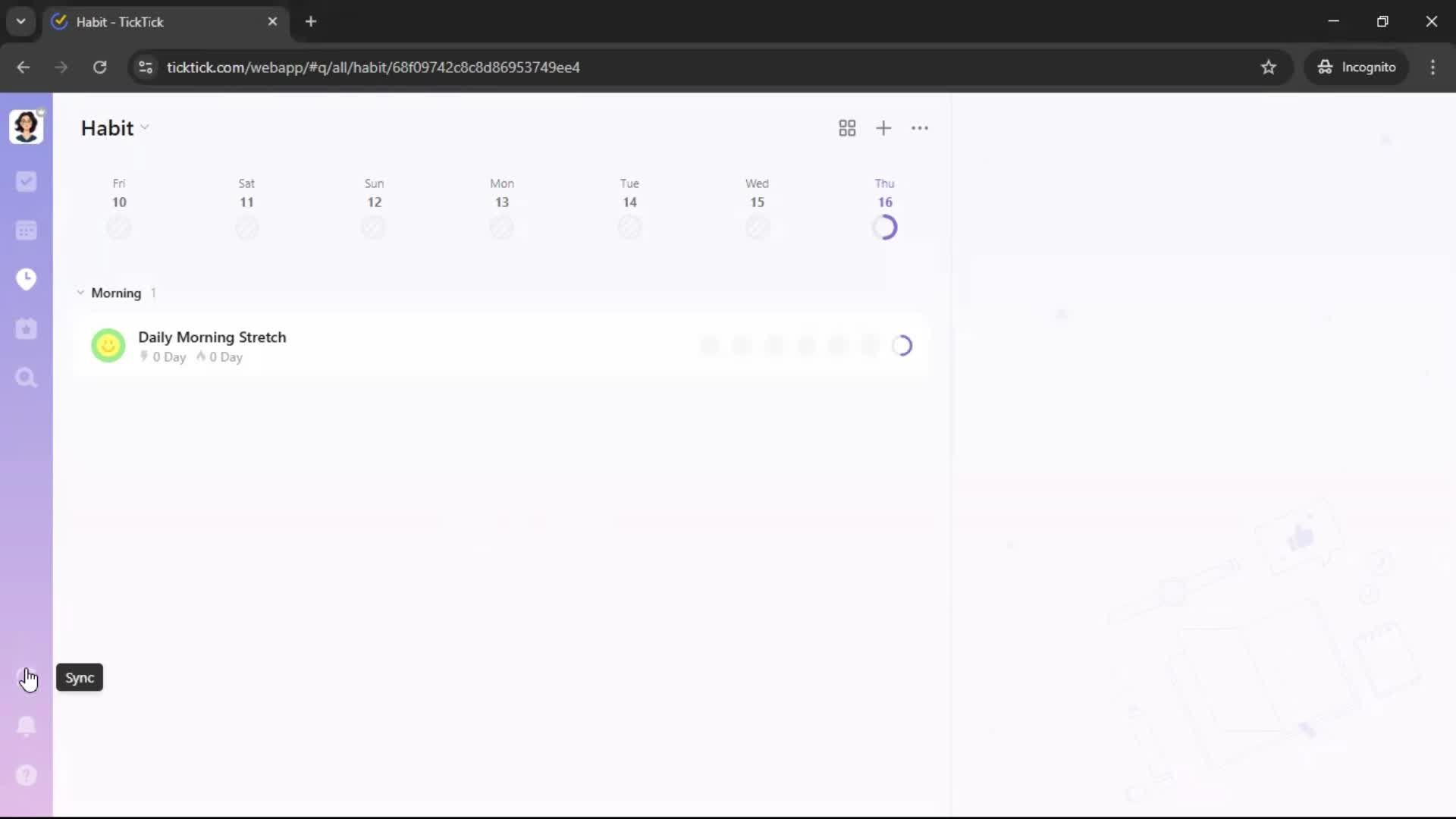 General browsing screenshot
