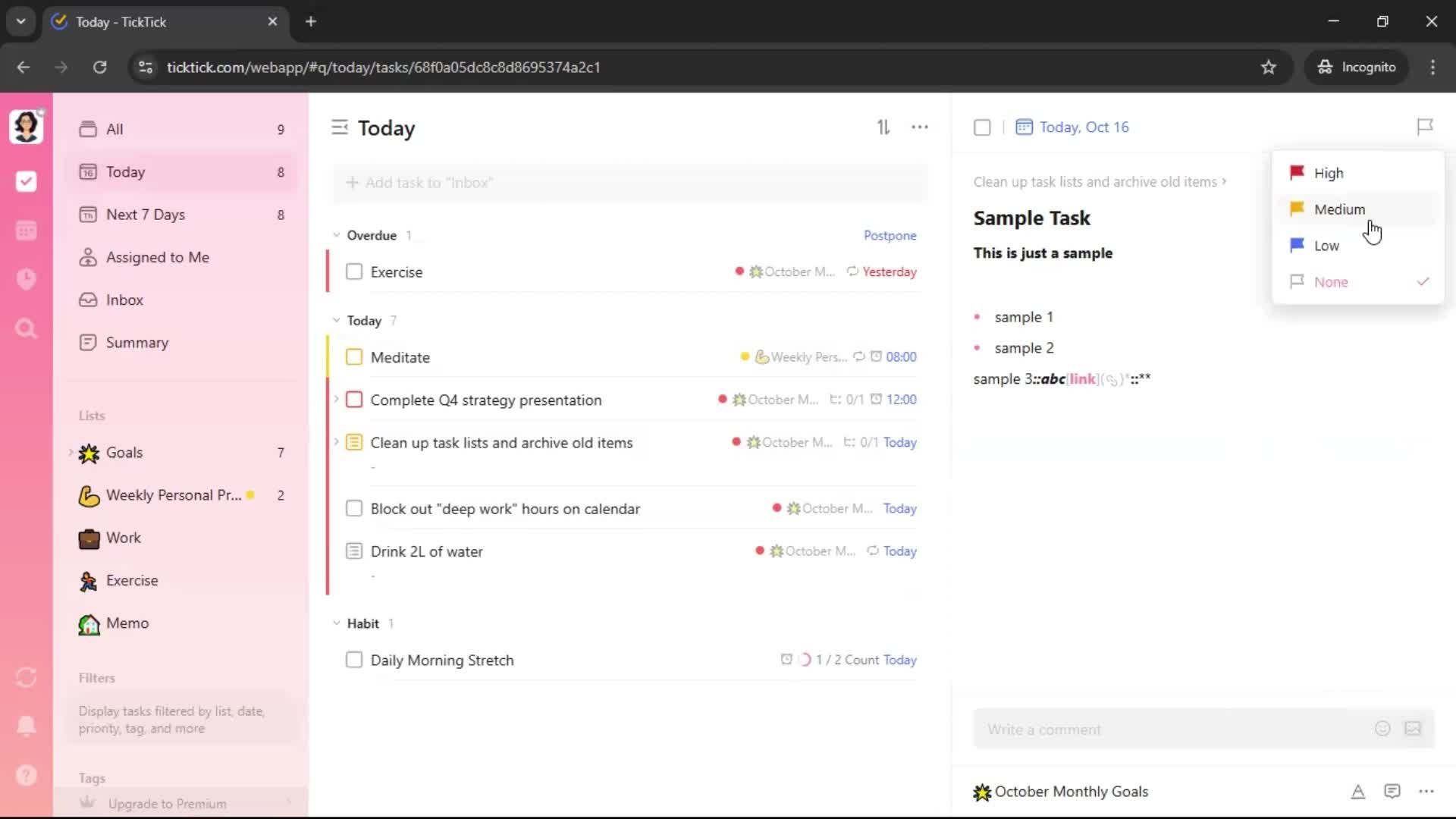 General browsing screenshot