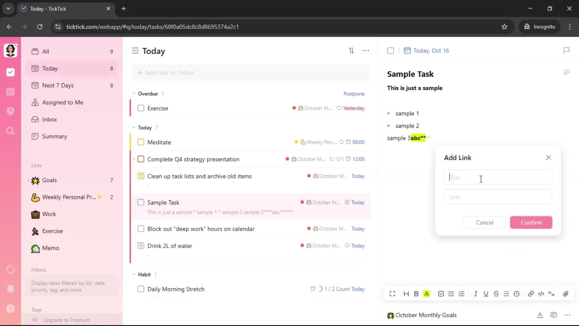 General browsing screenshot
