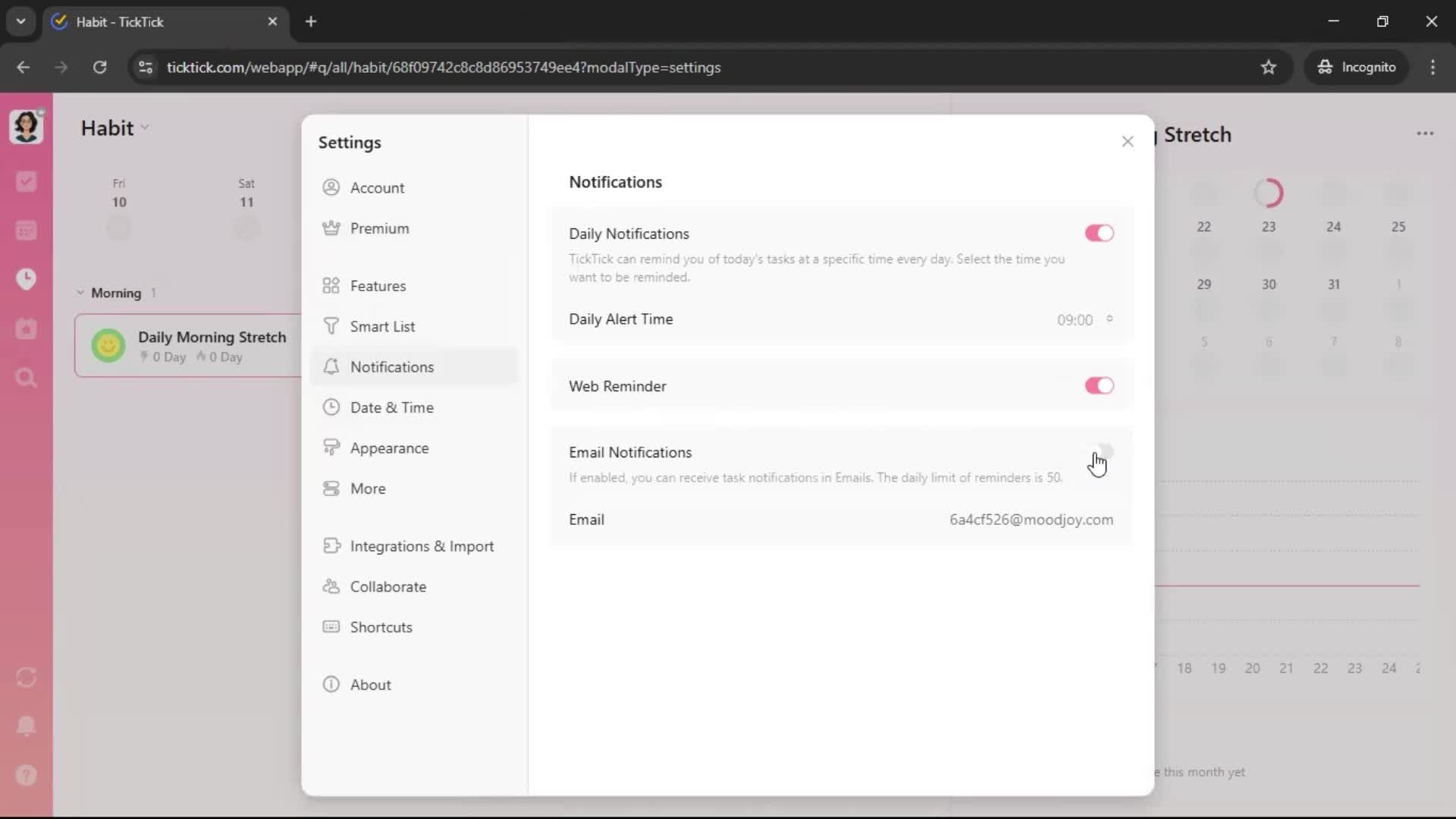 General browsing screenshot