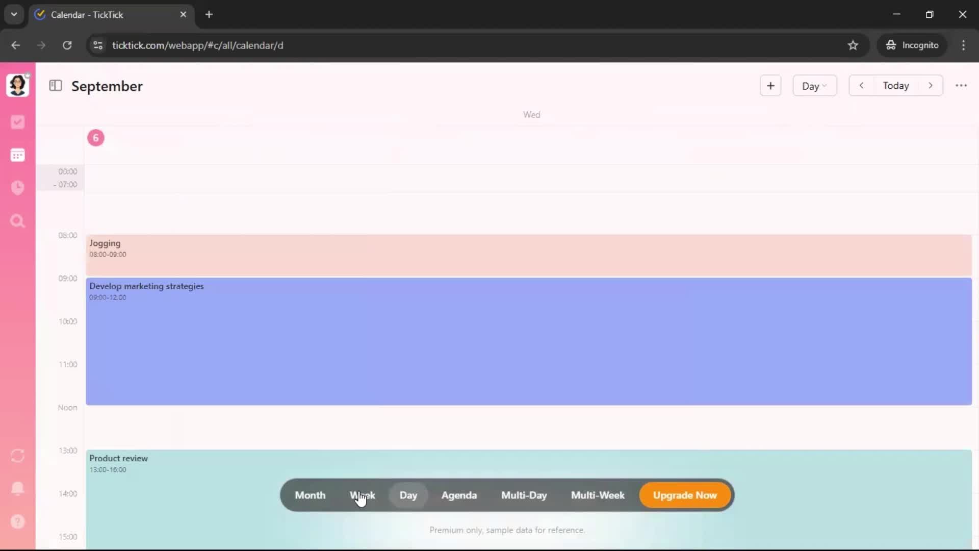 General browsing screenshot
