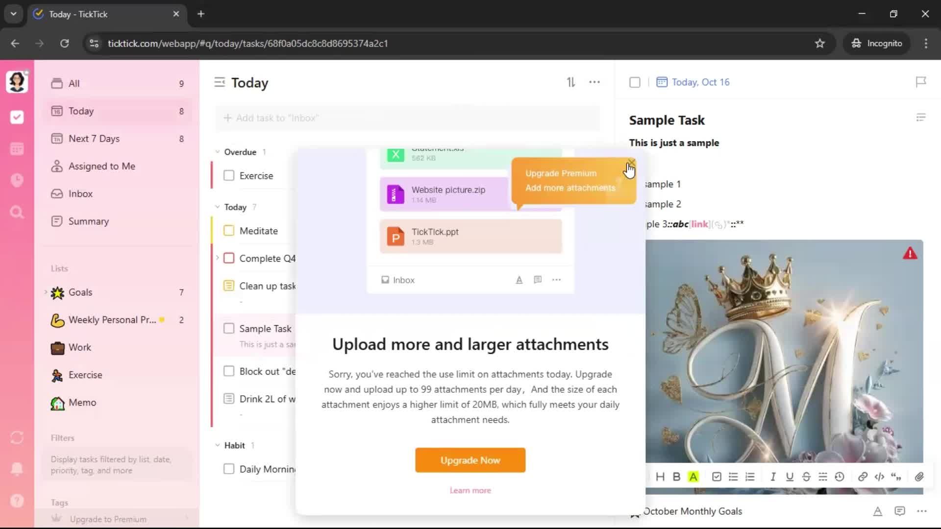 General browsing screenshot