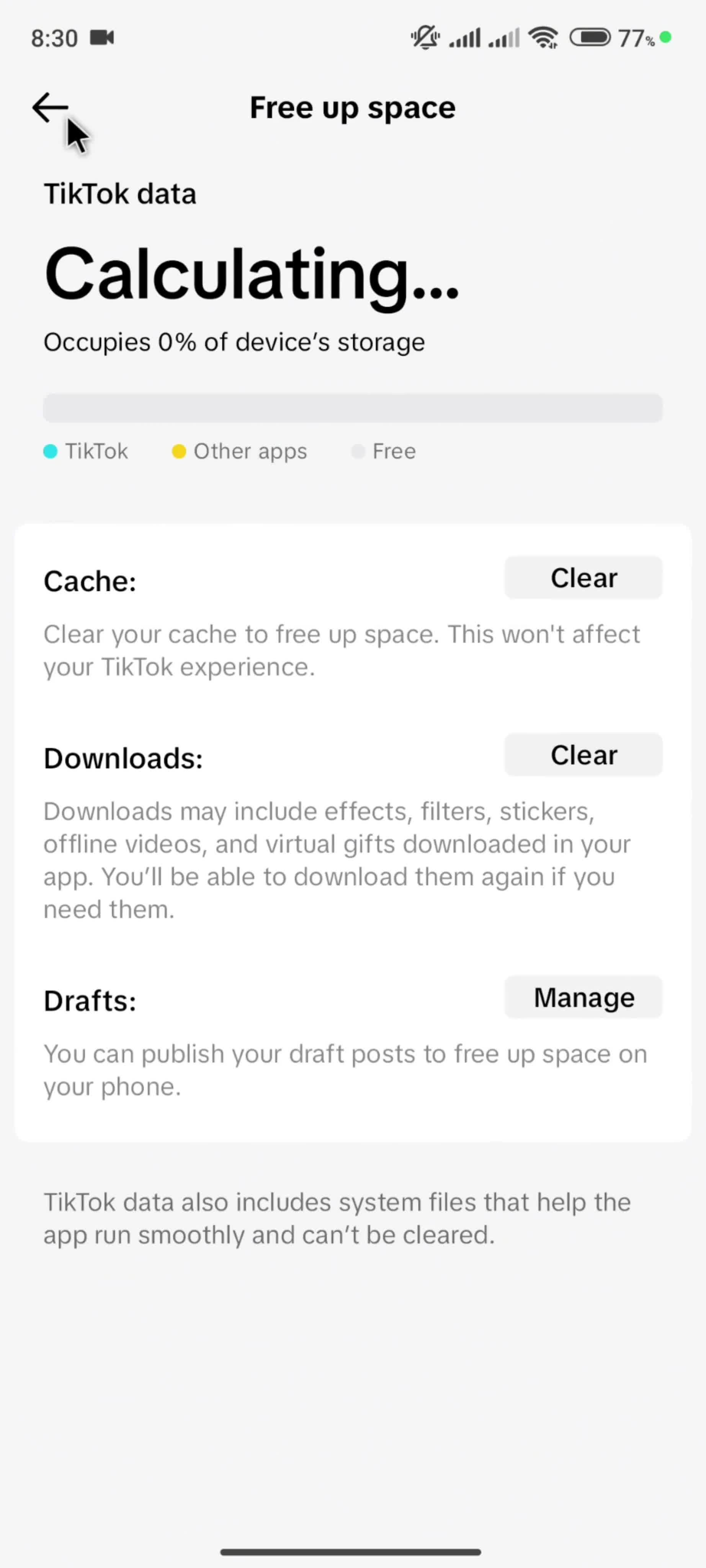 General browsing on TikTok video thumbnail