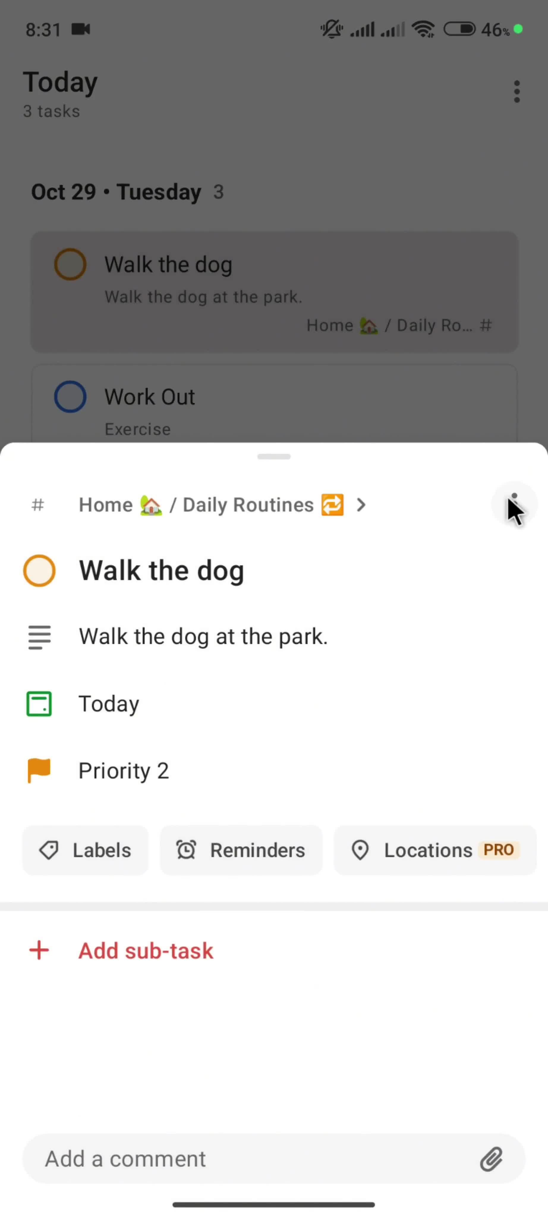 General browsing screenshot
