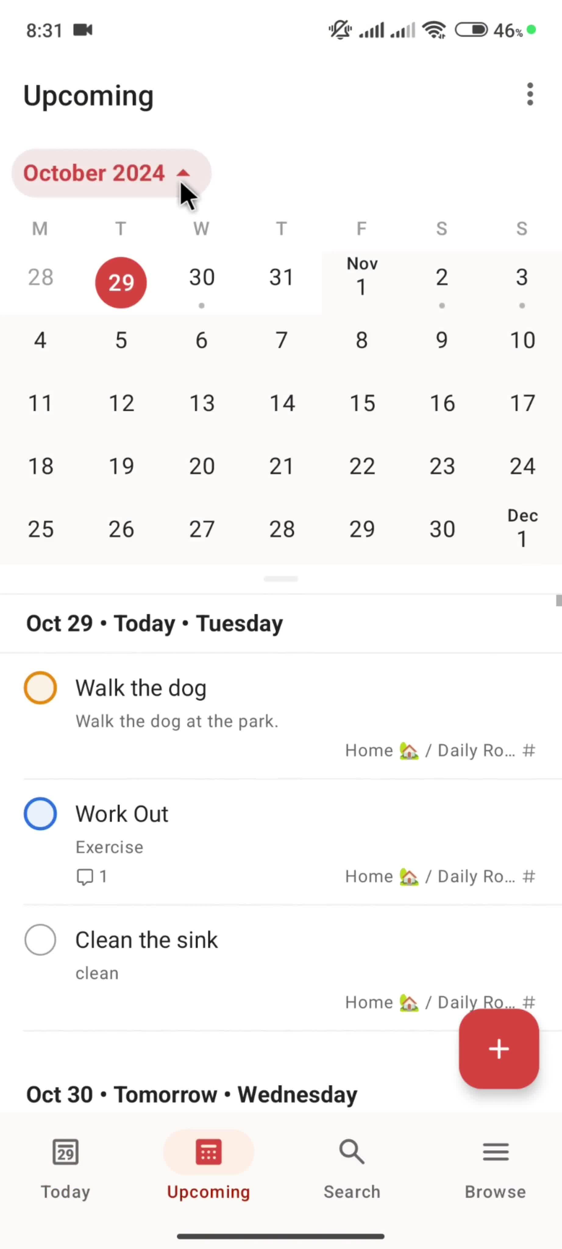 General browsing screenshot