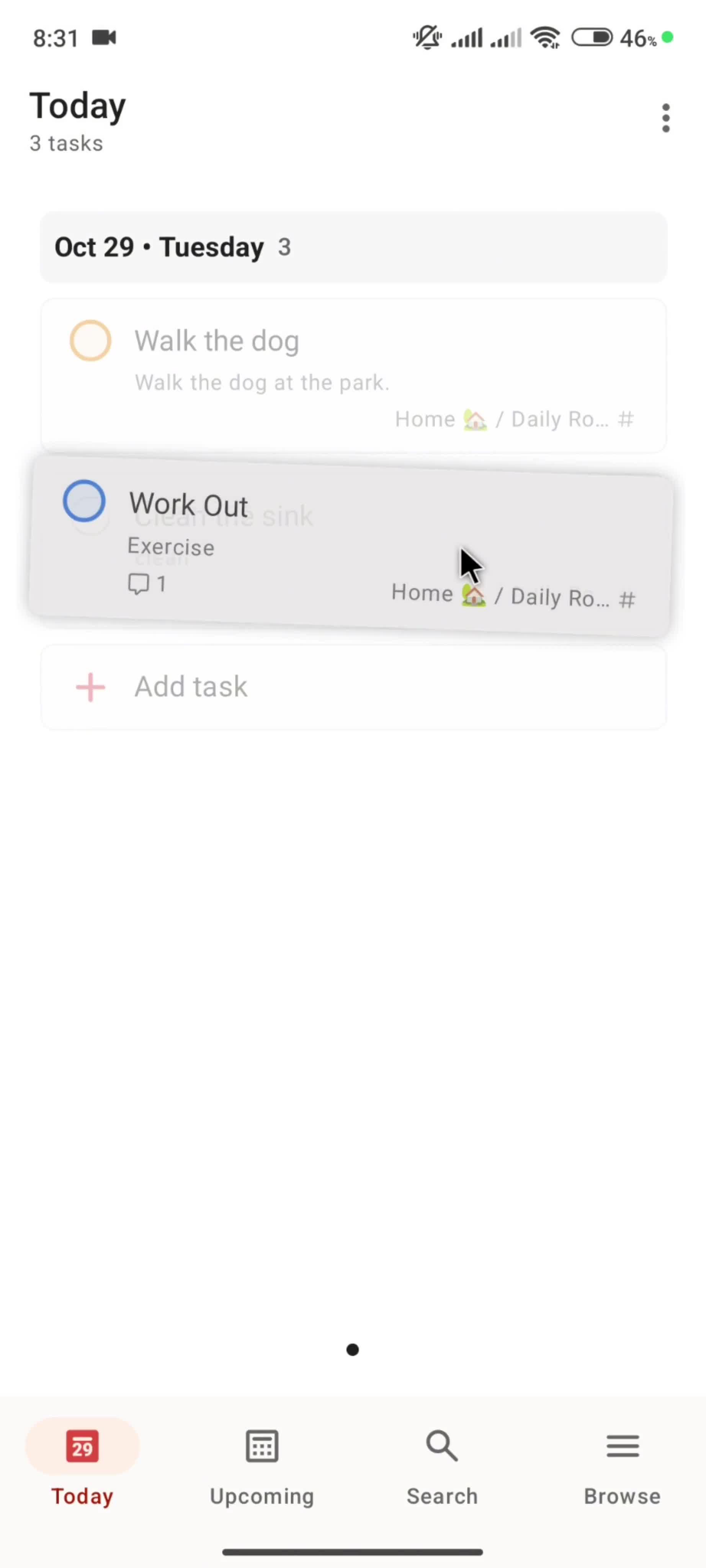 General browsing screenshot