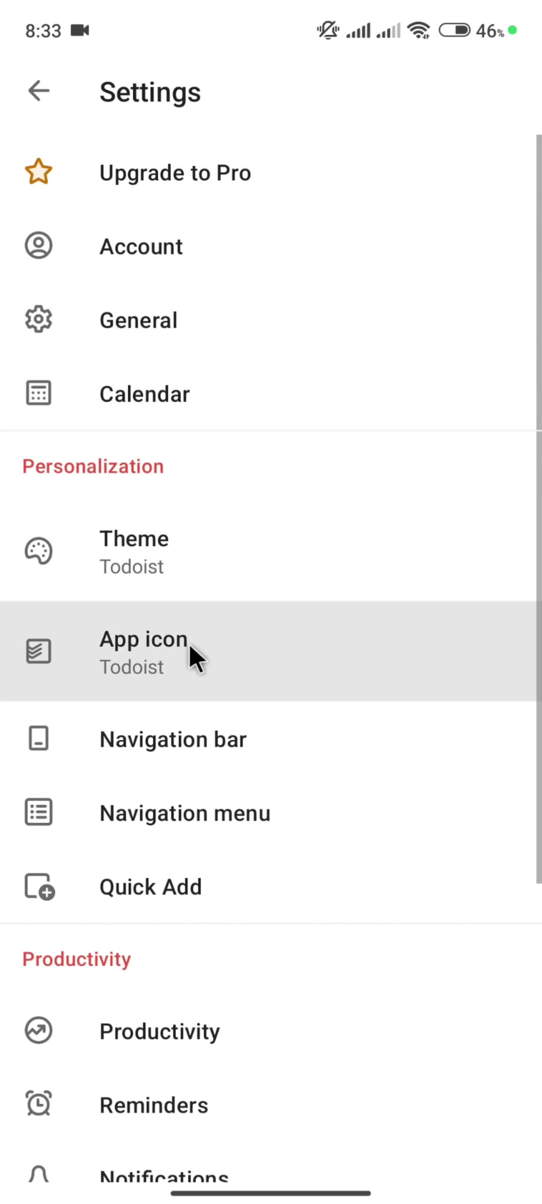 General browsing screenshot
