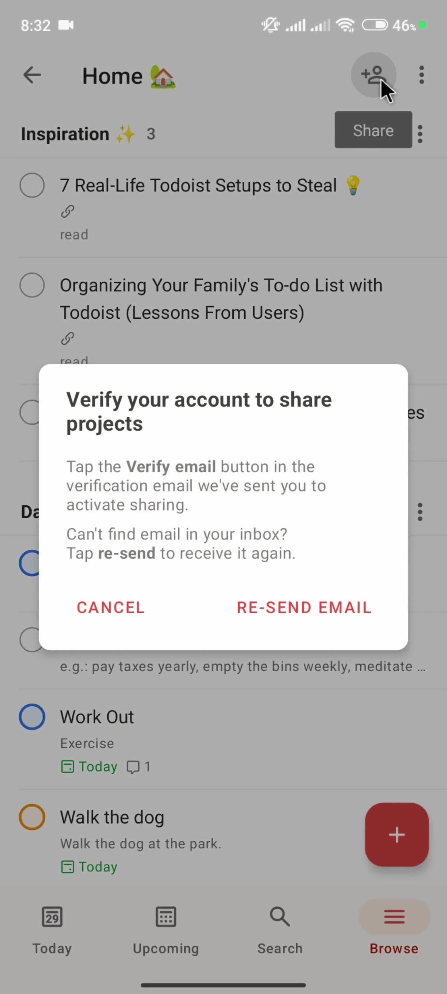 General browsing screenshot