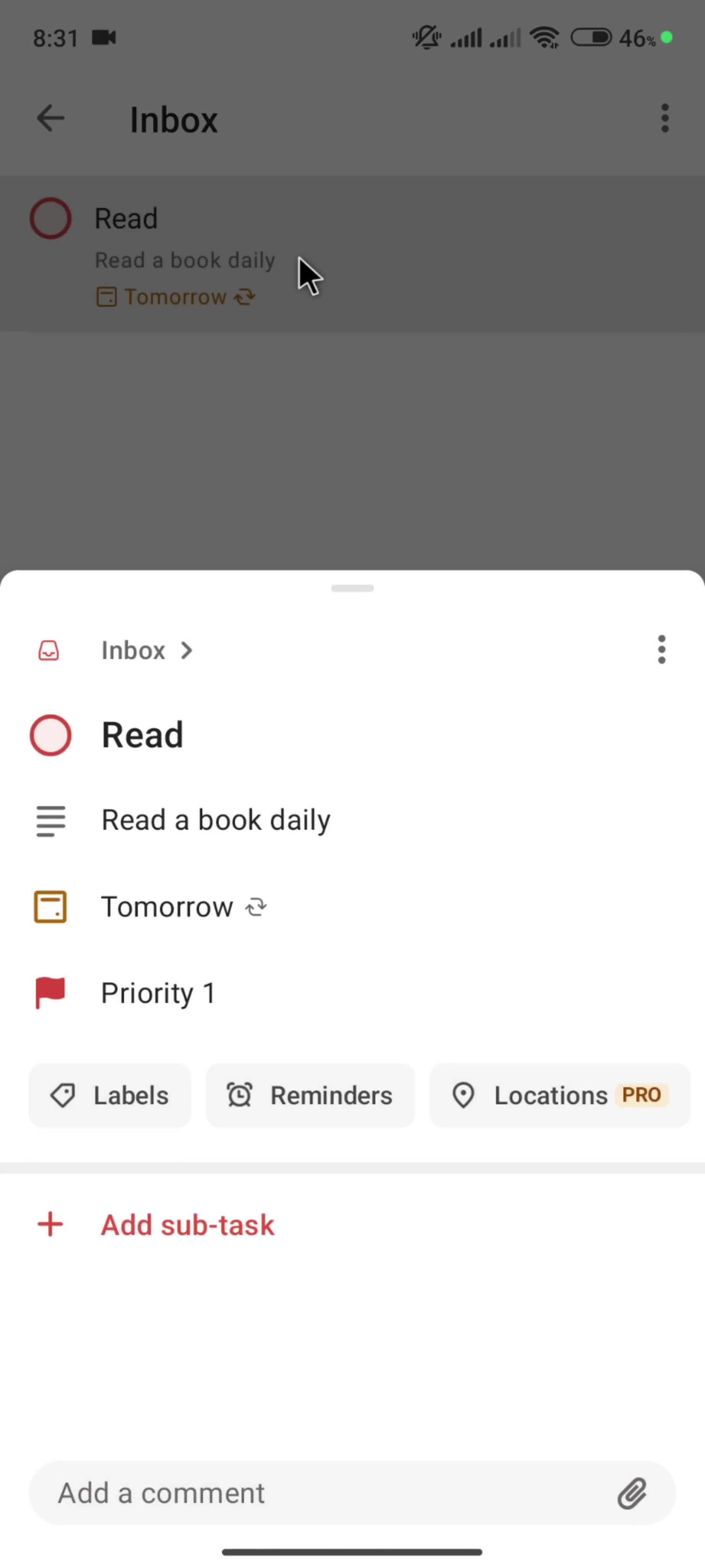General browsing screenshot