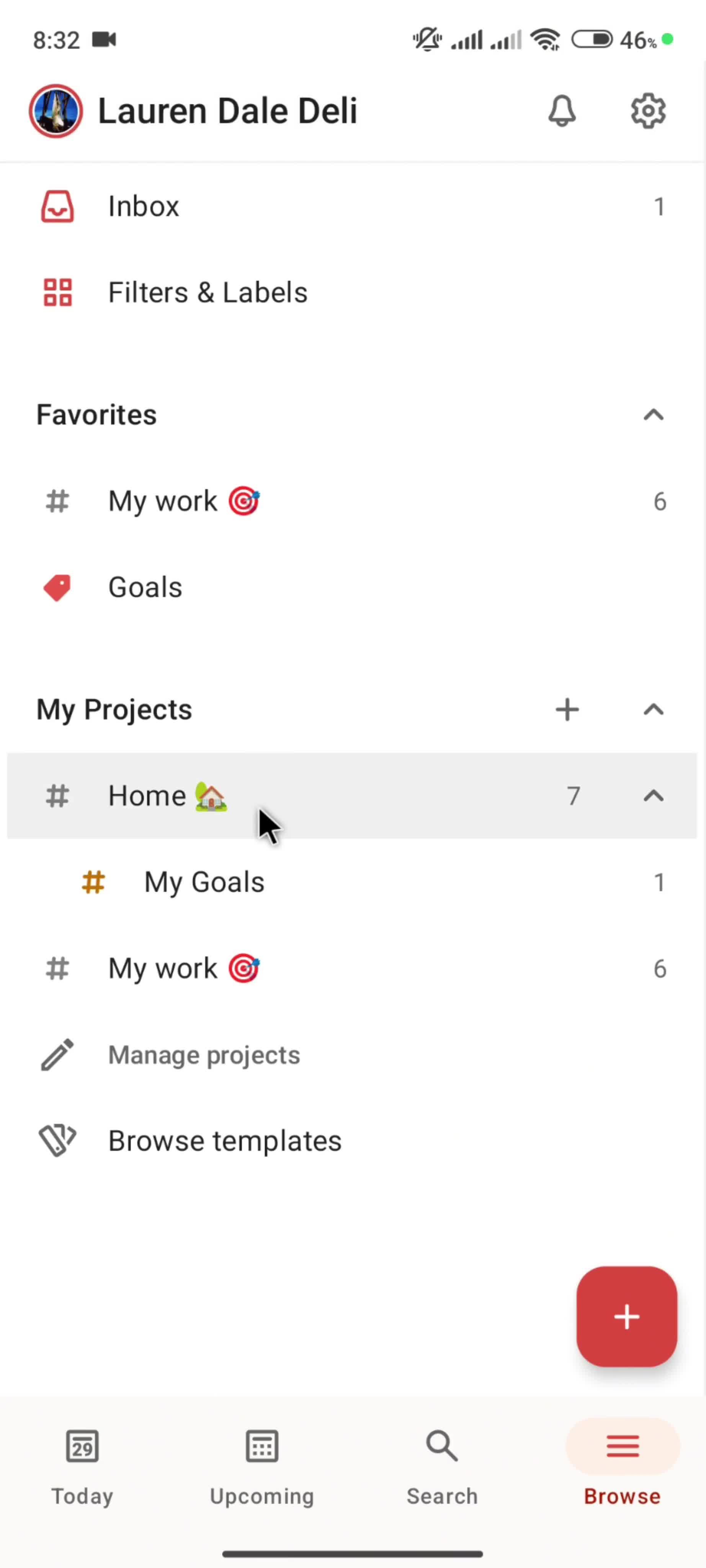 General browsing screenshot