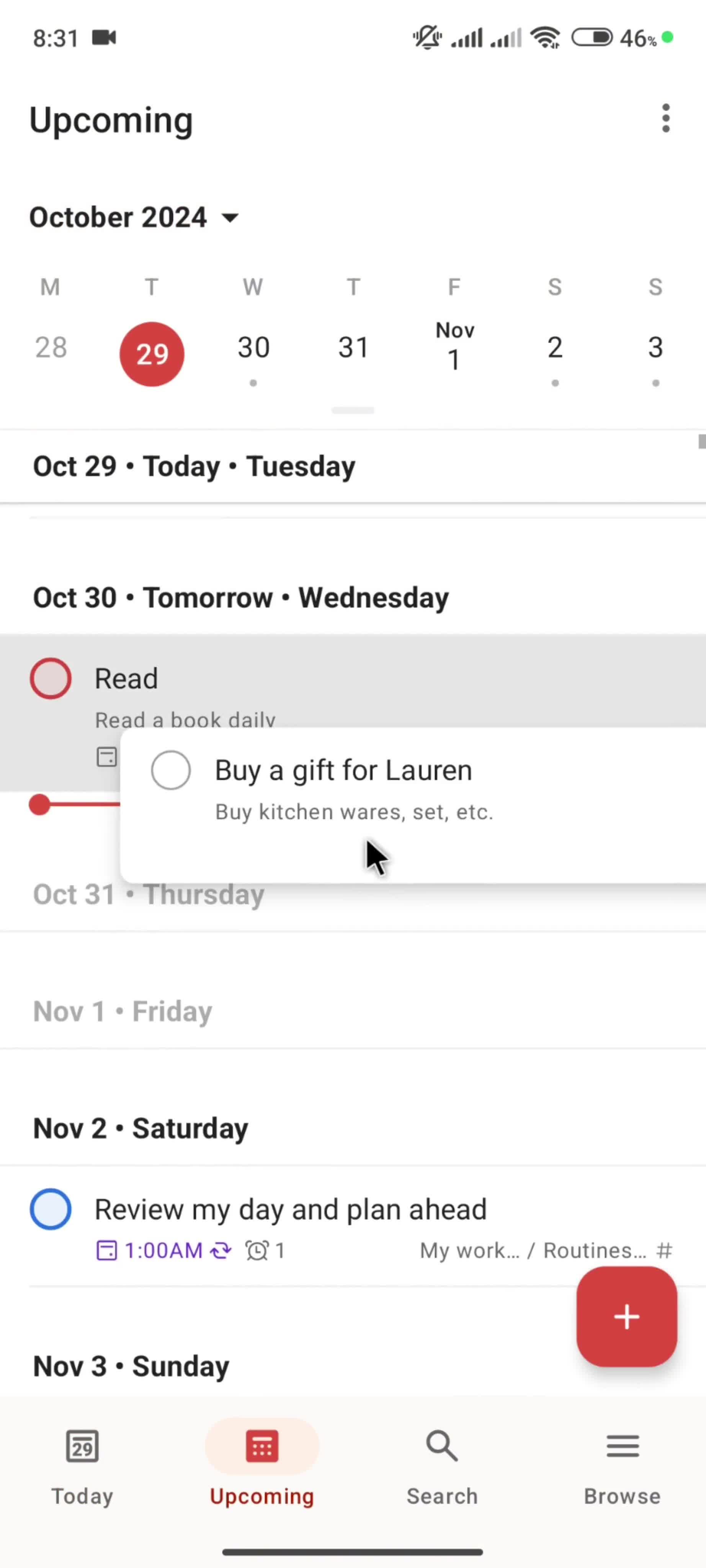 General browsing screenshot