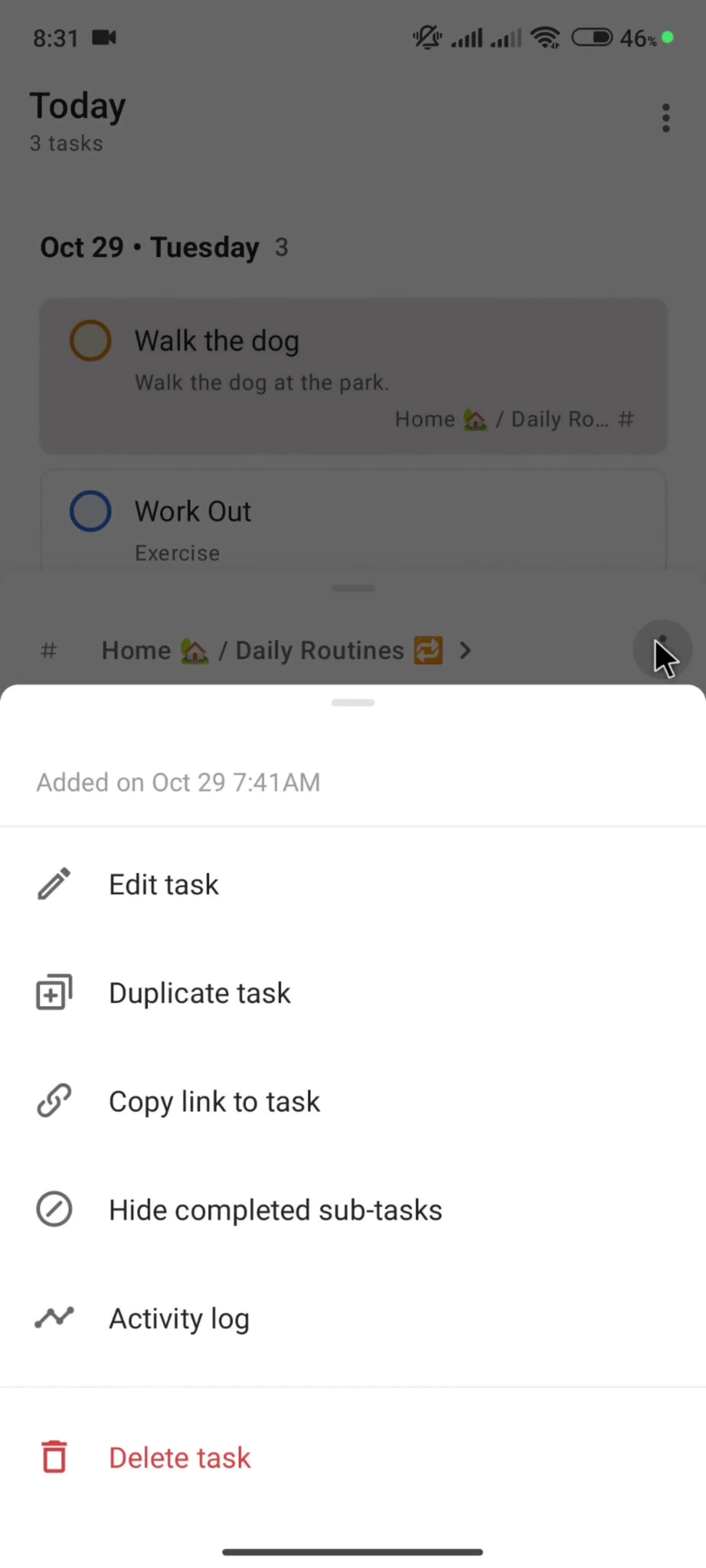 General browsing screenshot