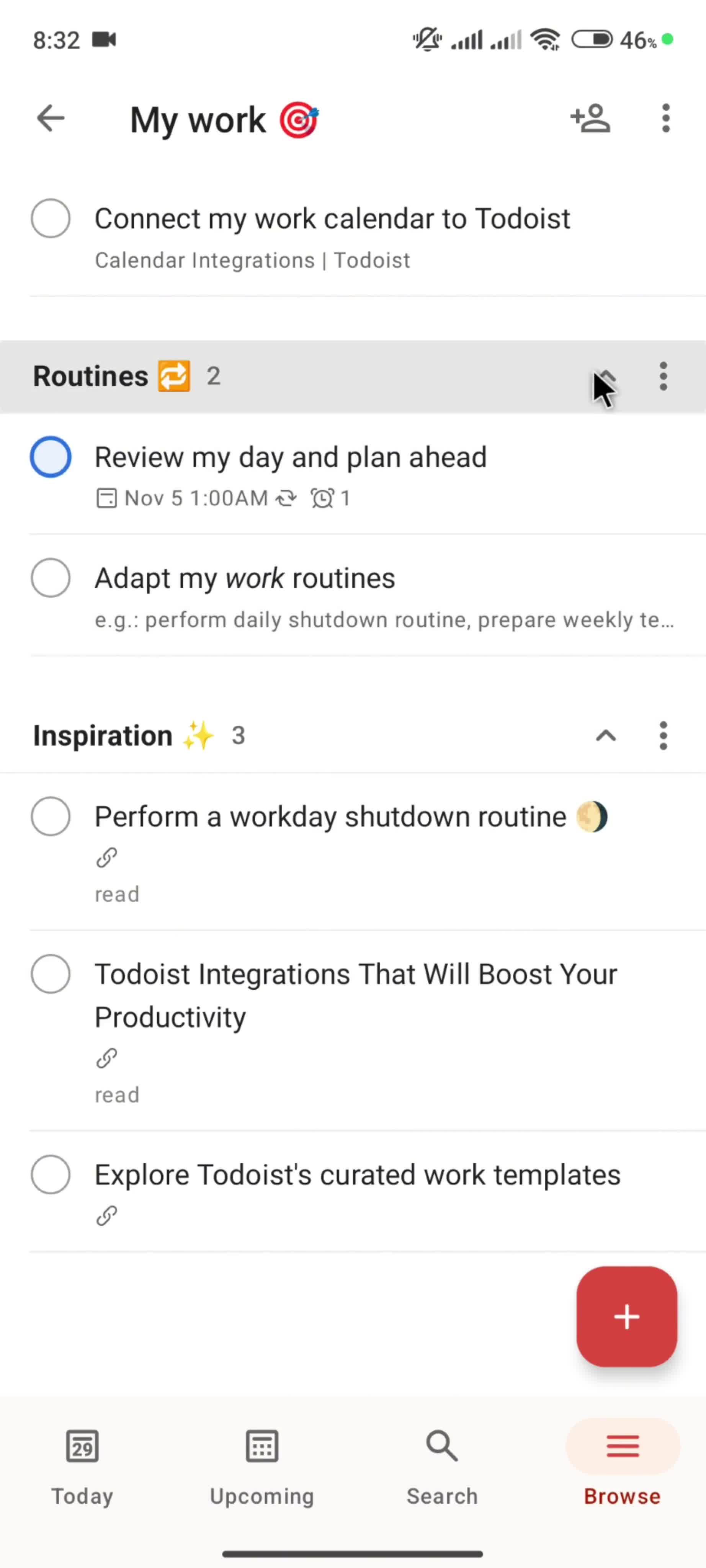 General browsing screenshot
