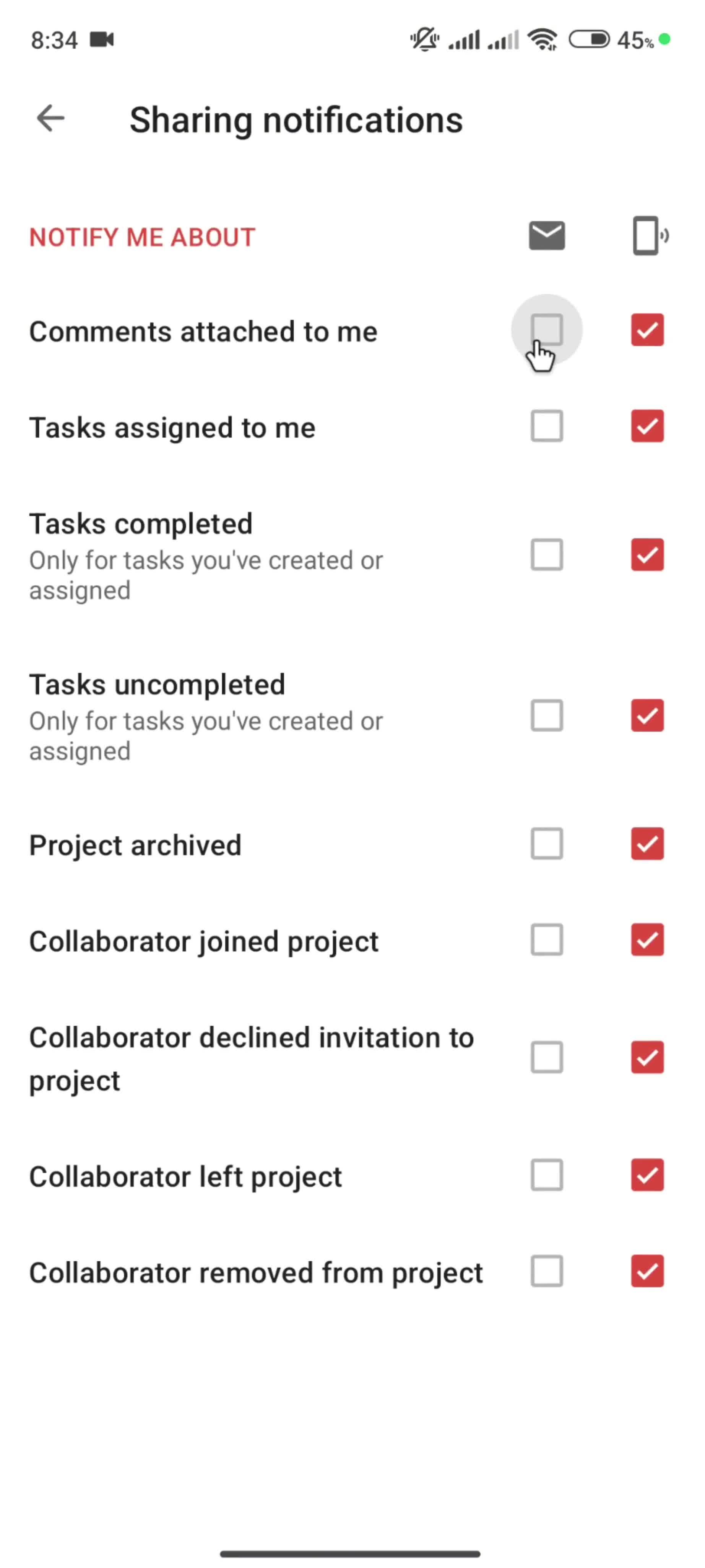 General browsing screenshot
