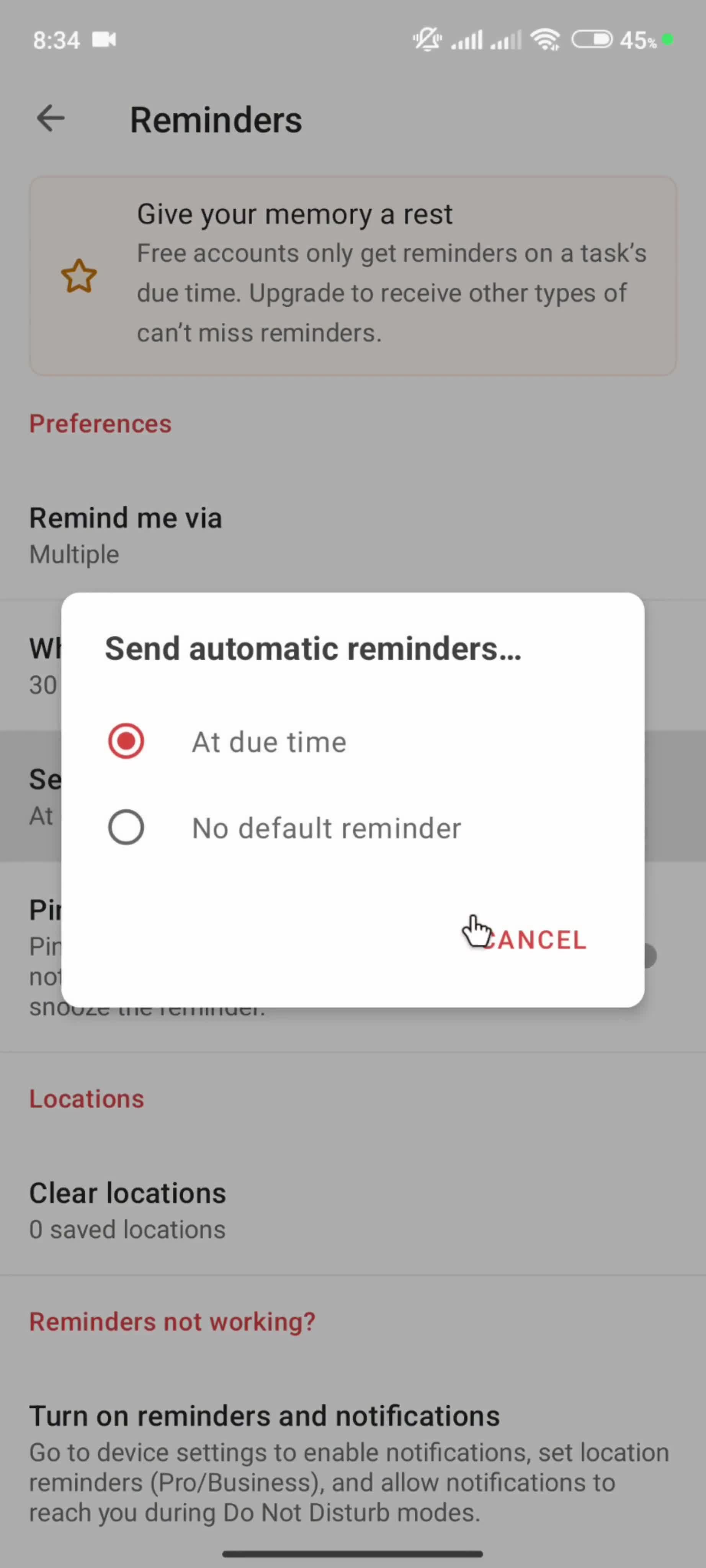 General browsing screenshot