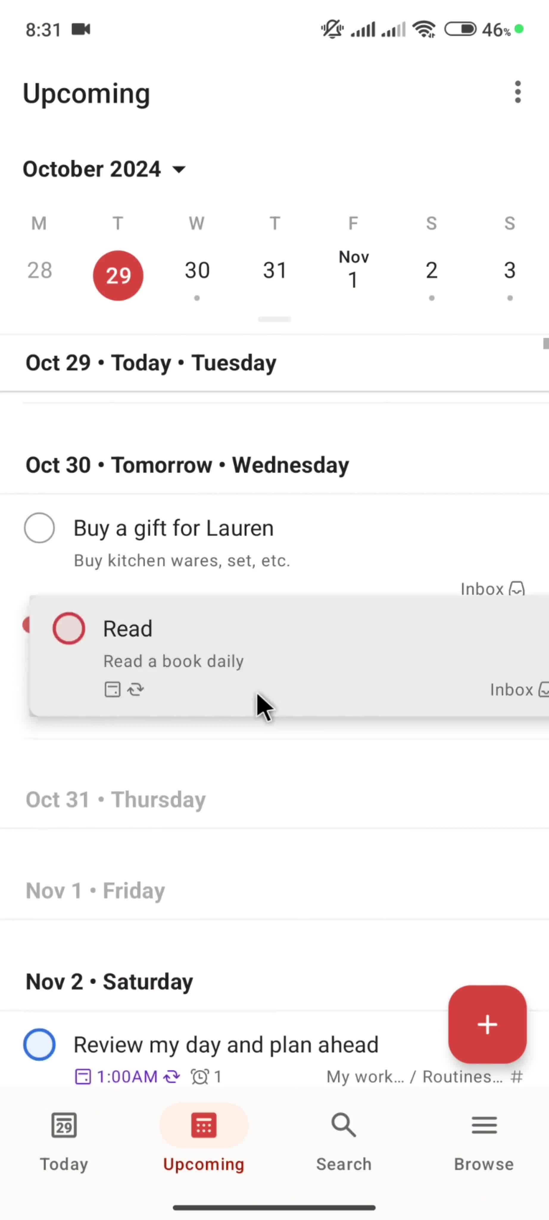 General browsing screenshot