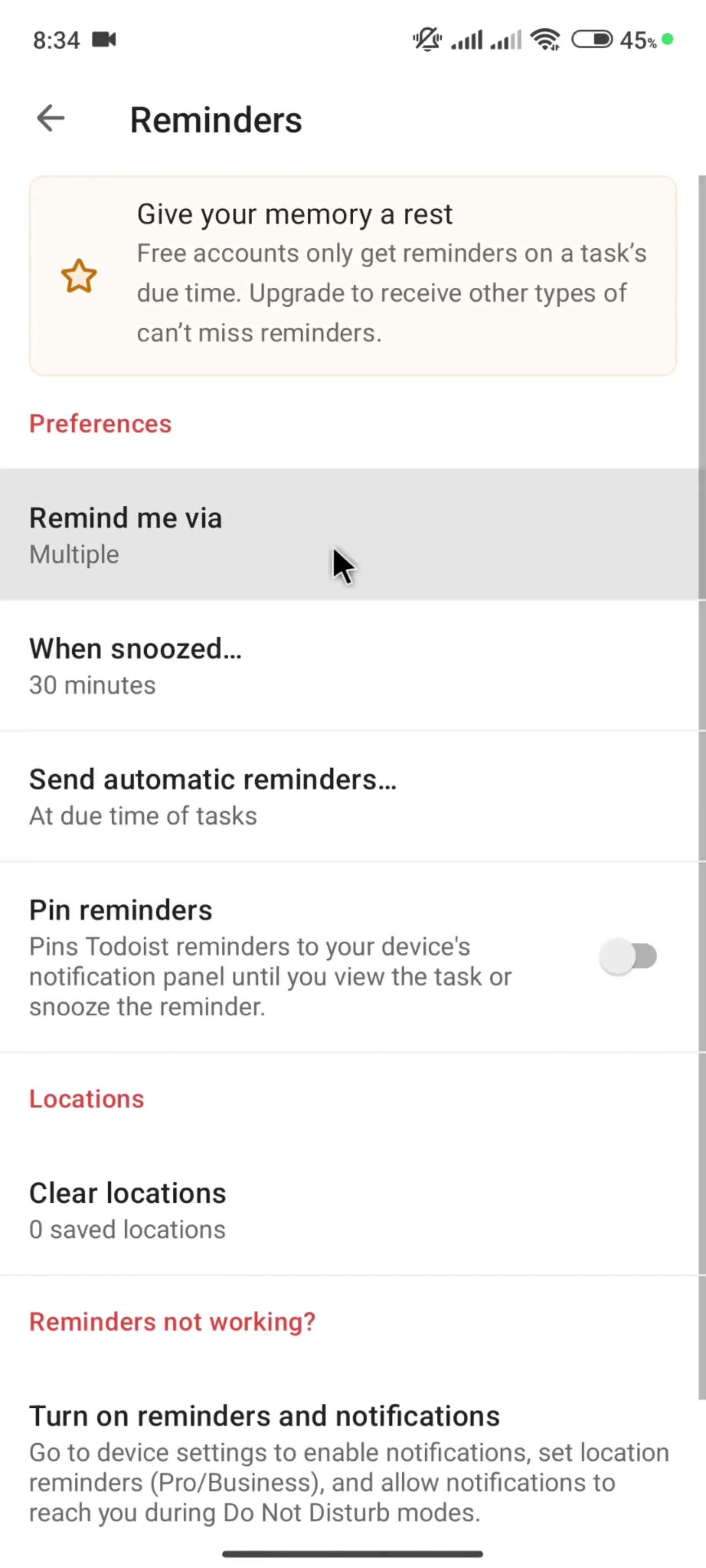 General browsing screenshot