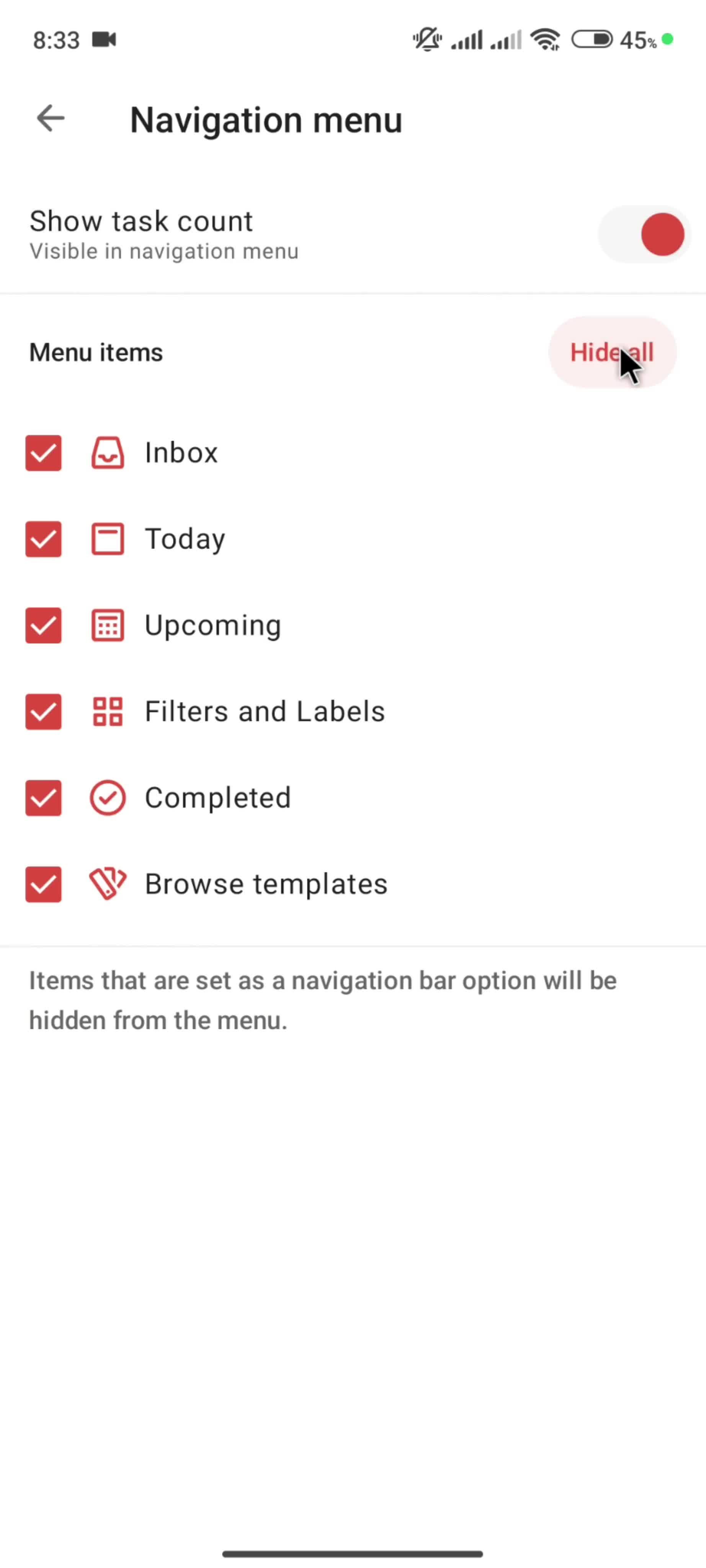 General browsing screenshot