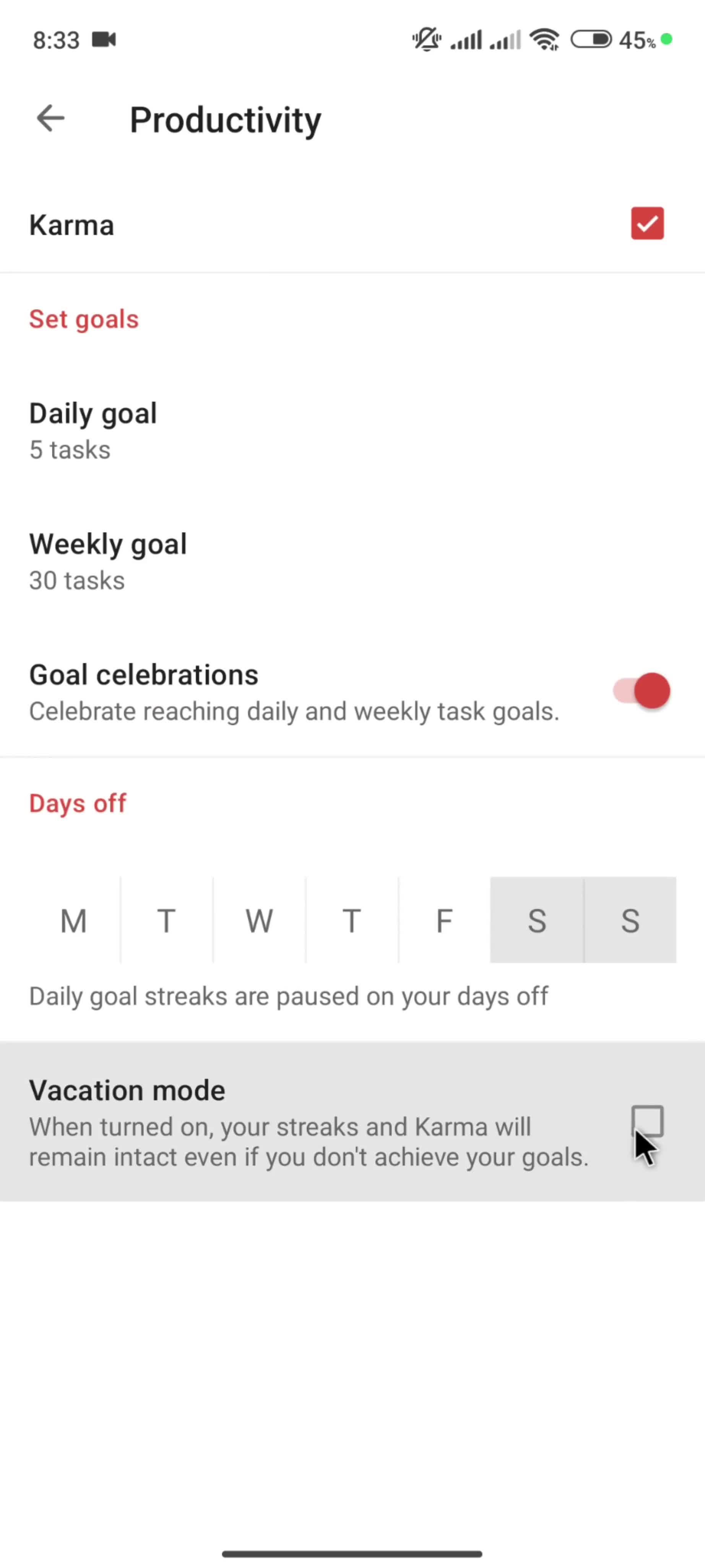General browsing screenshot