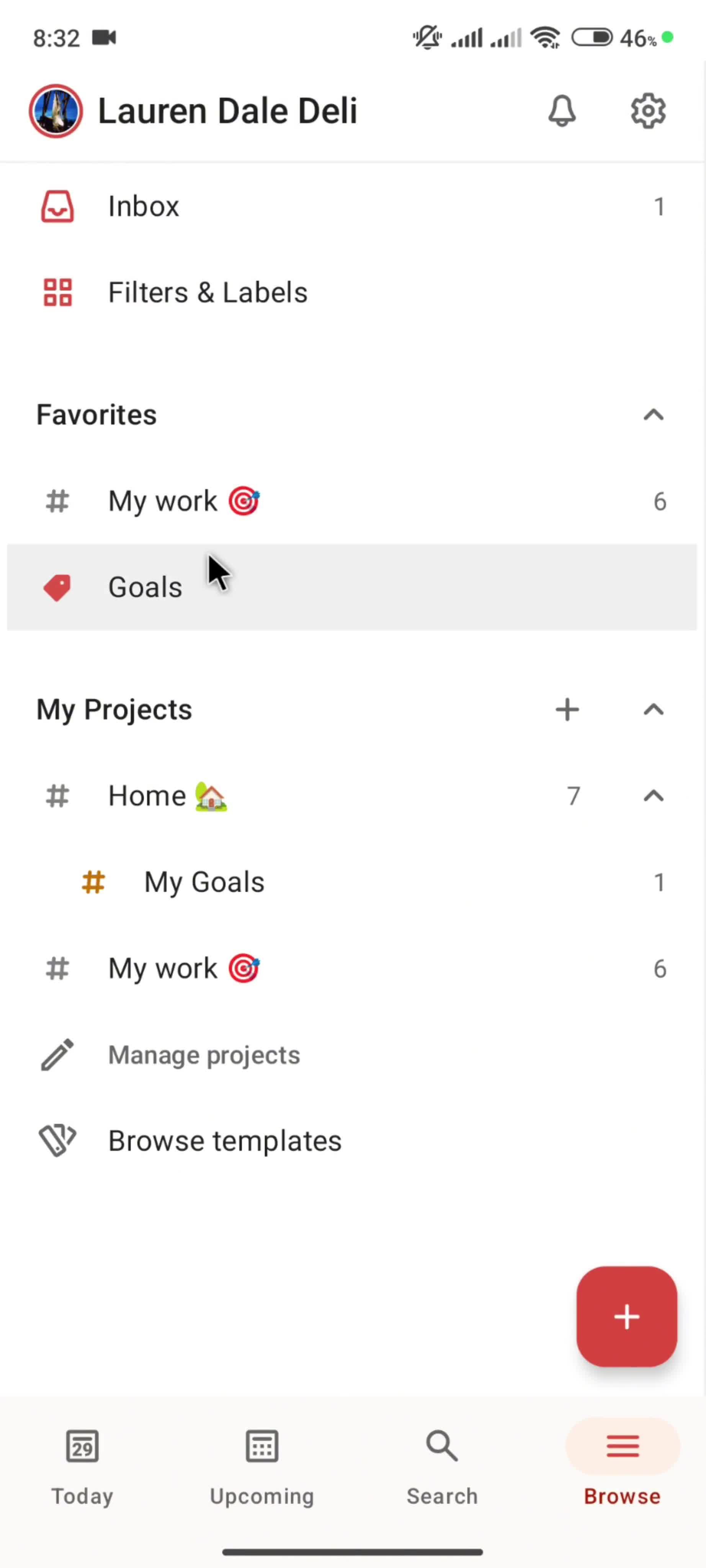 General browsing screenshot