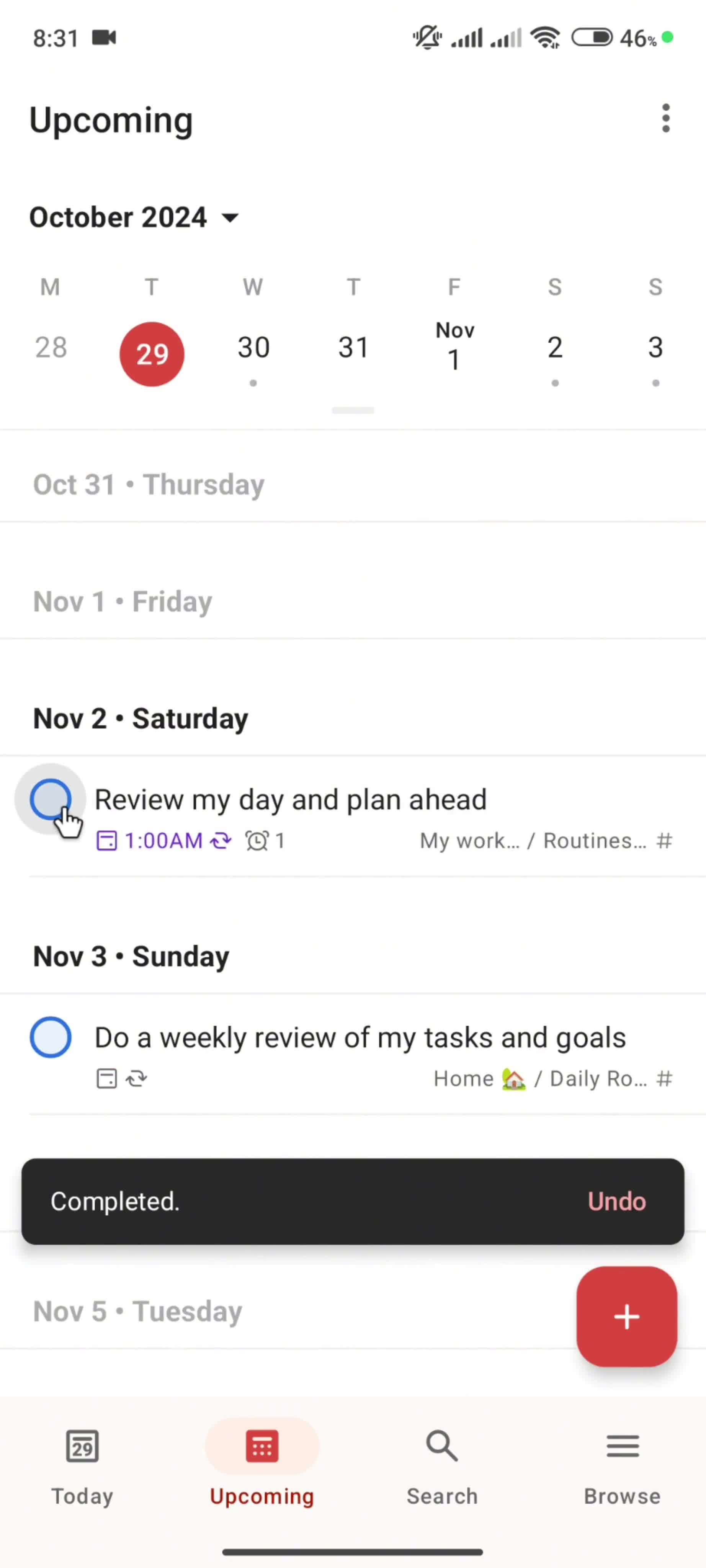General browsing screenshot