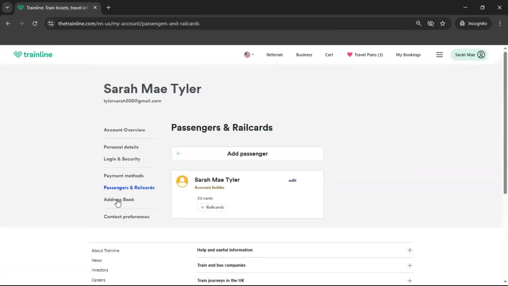 General browsing screenshot