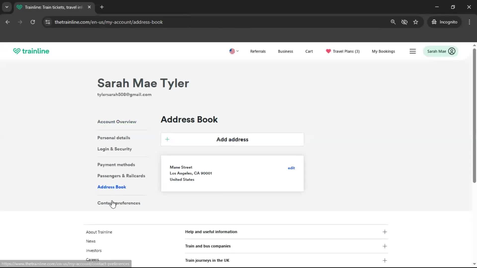 General browsing screenshot