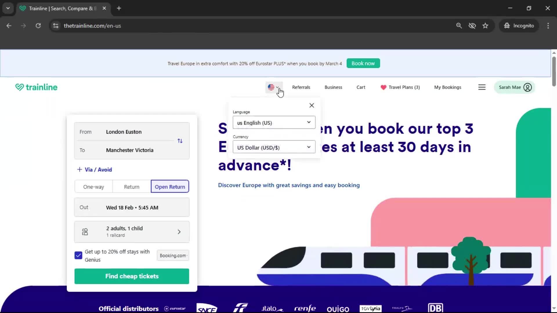 General browsing screenshot