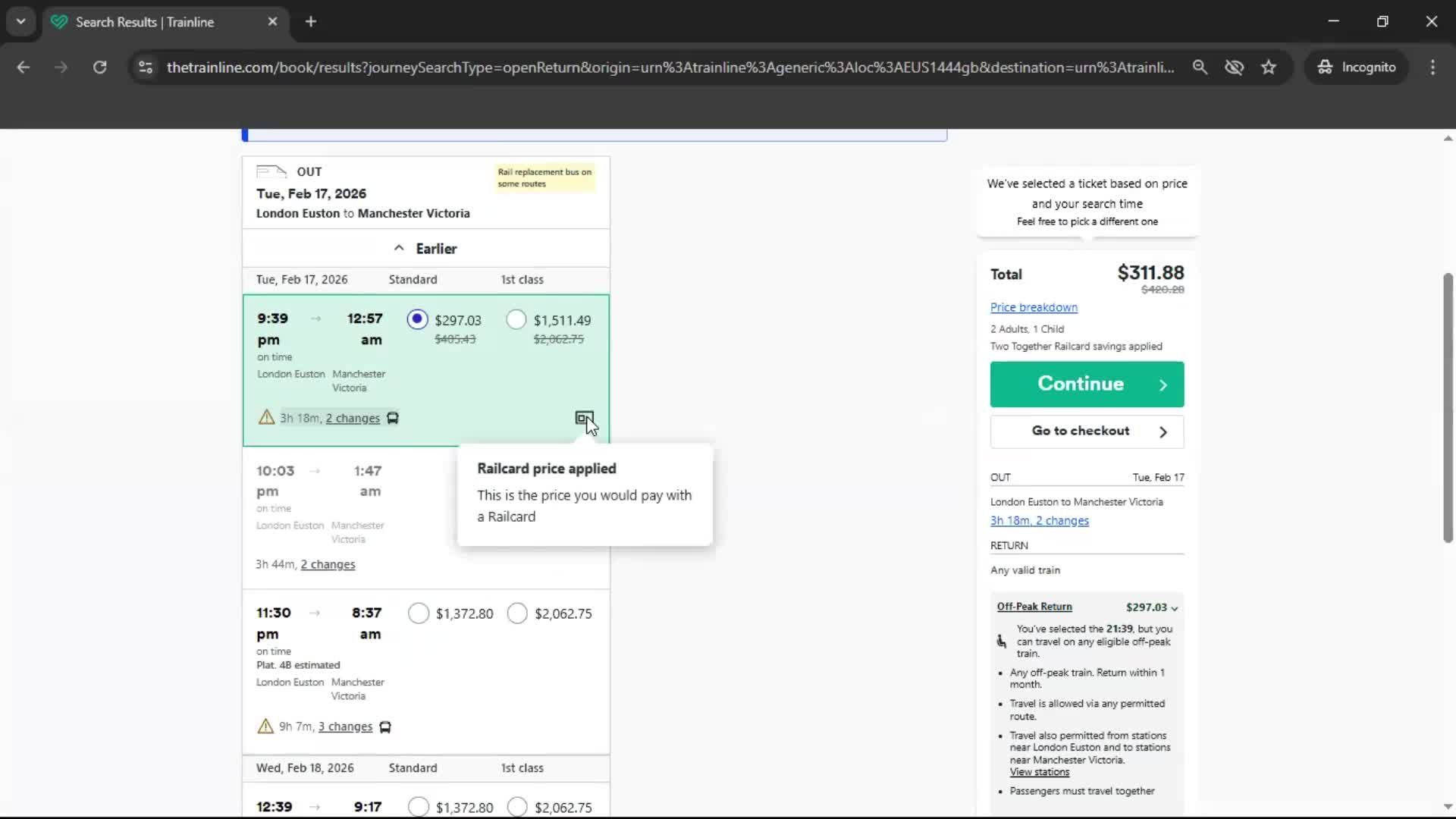 General browsing screenshot