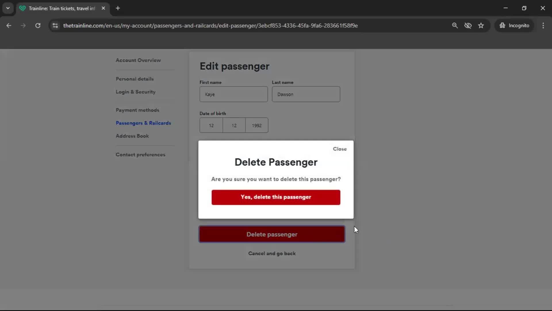 General browsing screenshot