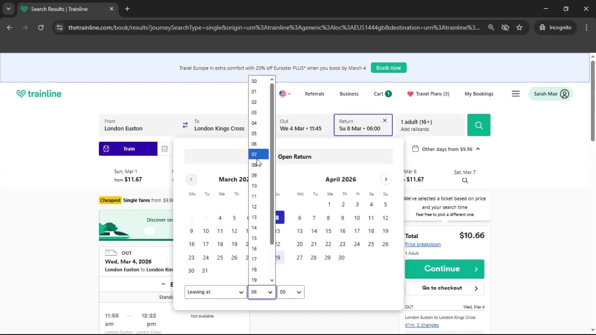 General browsing screenshot