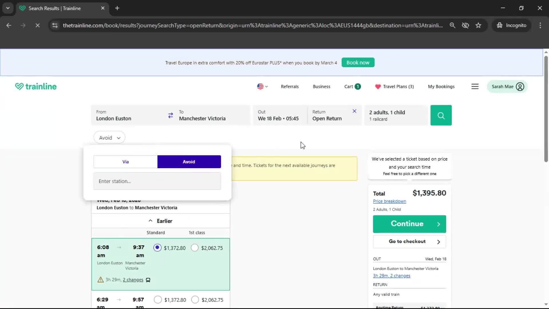 General browsing screenshot