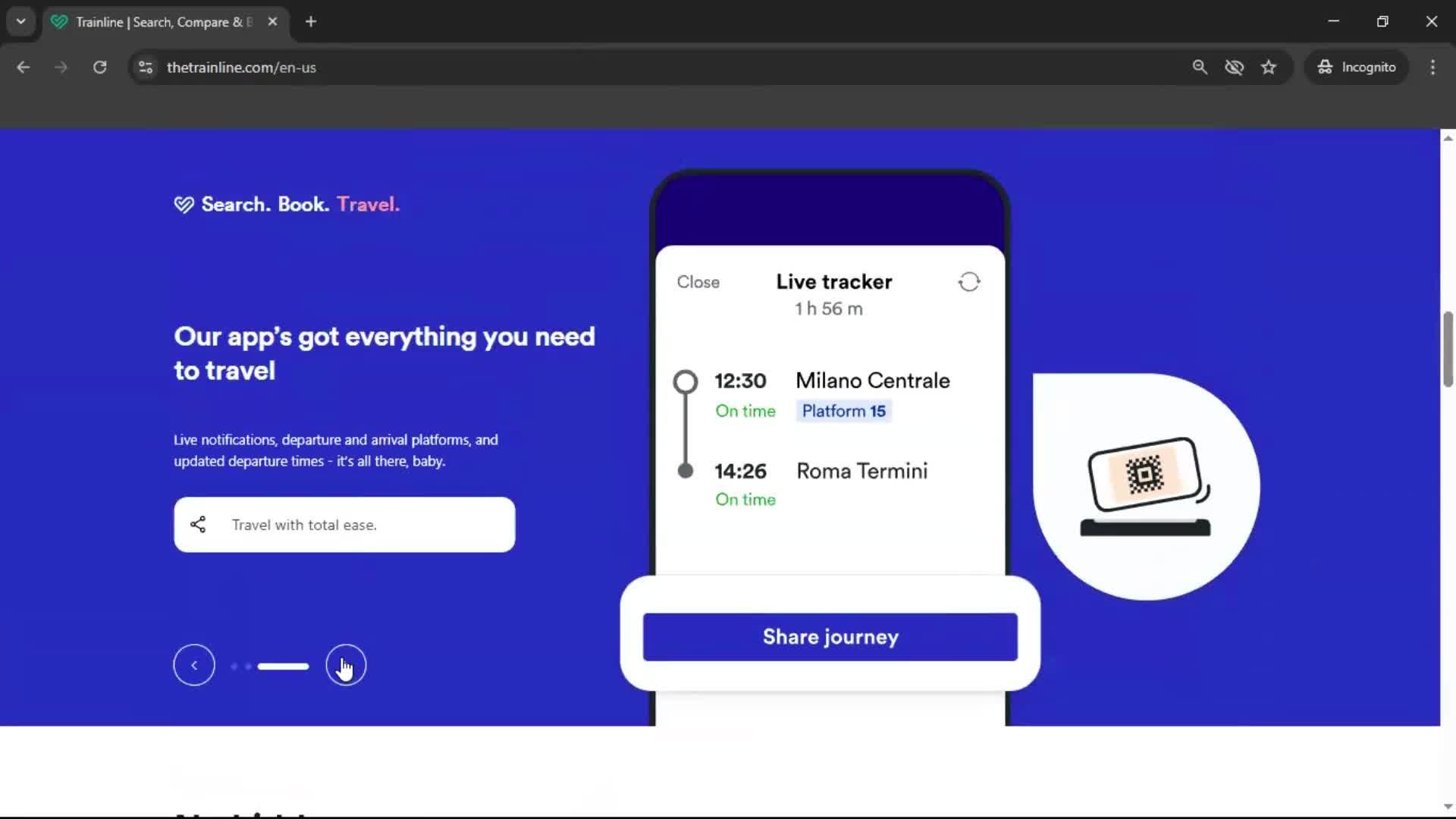 General browsing screenshot
